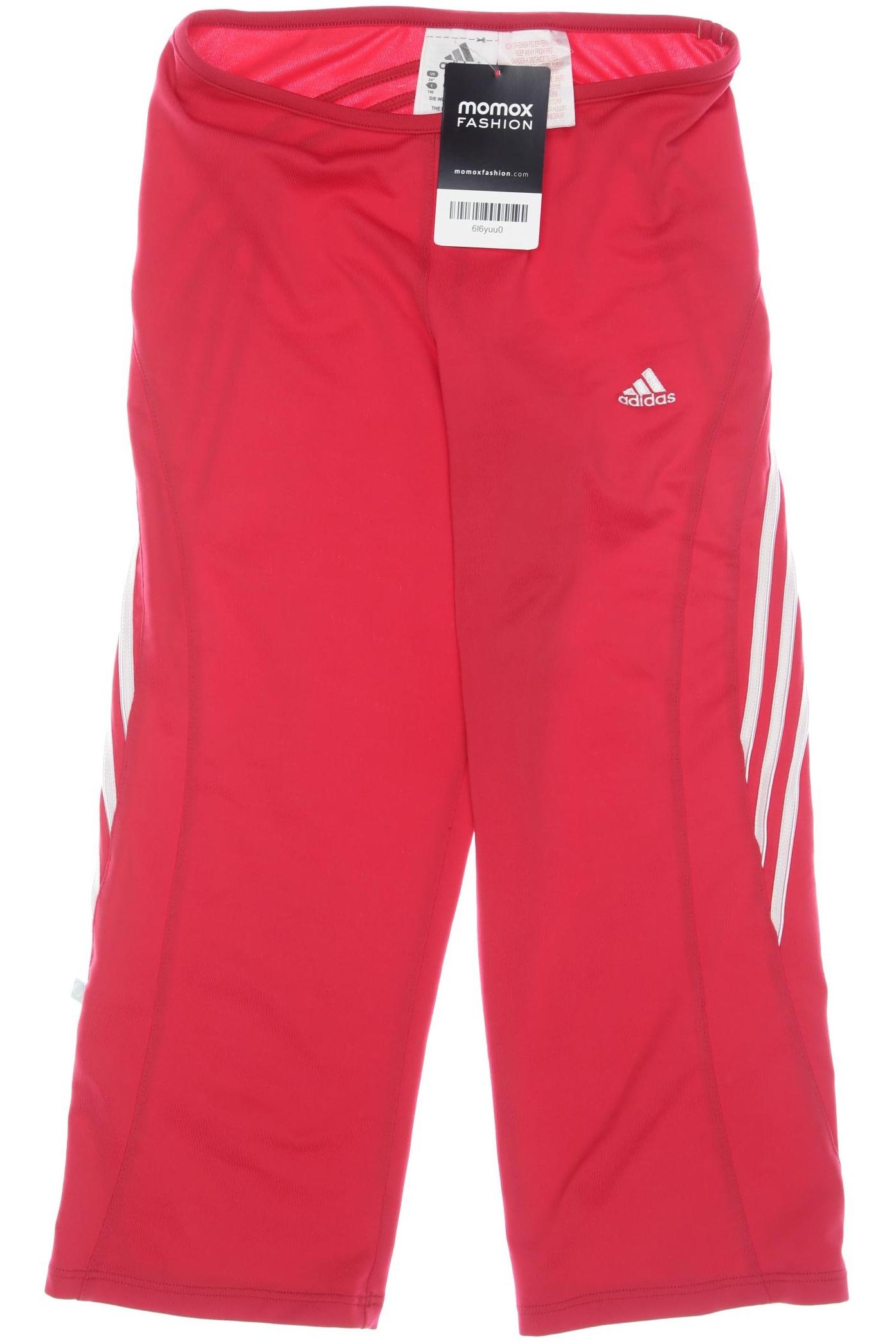

adidas Damen Shorts, rot, Gr. 140