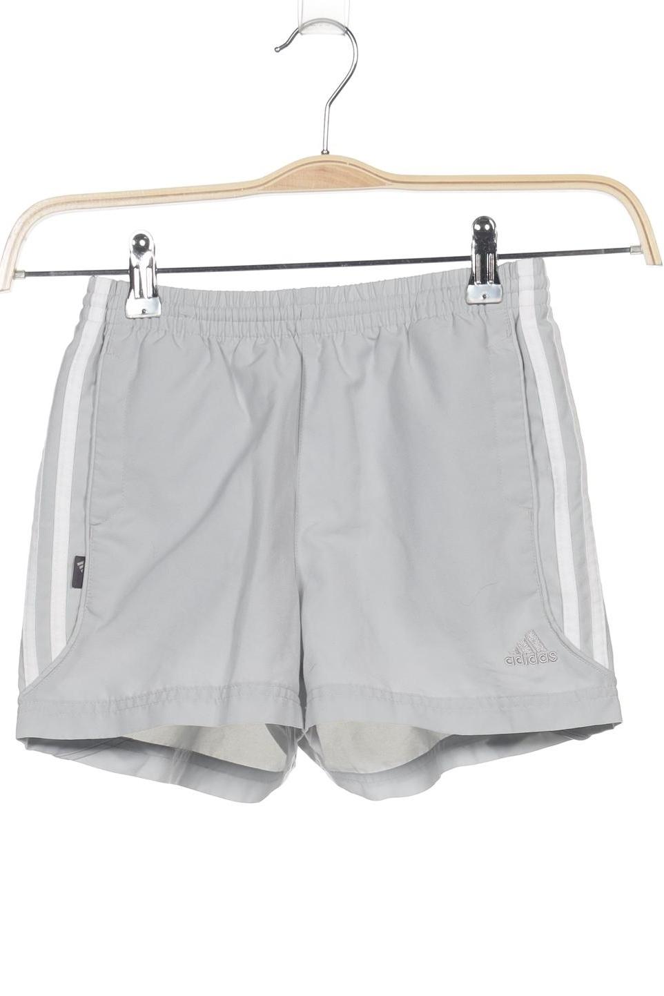 

adidas Damen Shorts, grau, Gr. 128