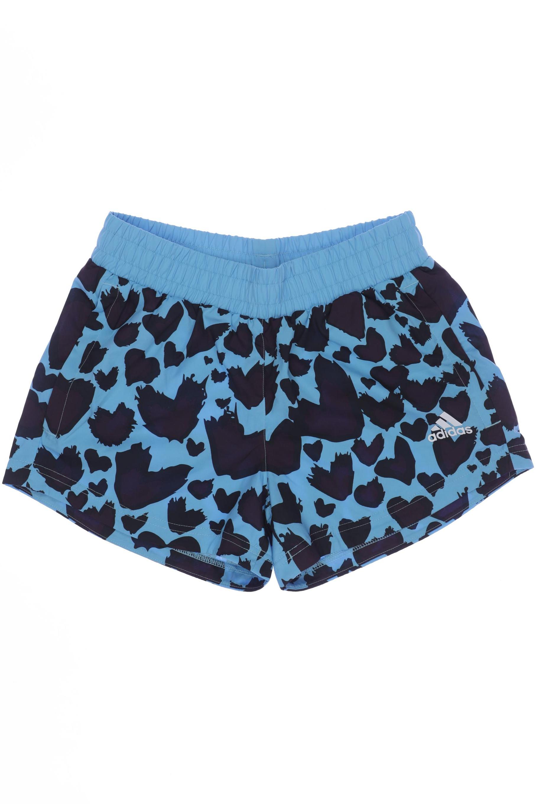 

adidas Damen Shorts, blau, Gr. 152