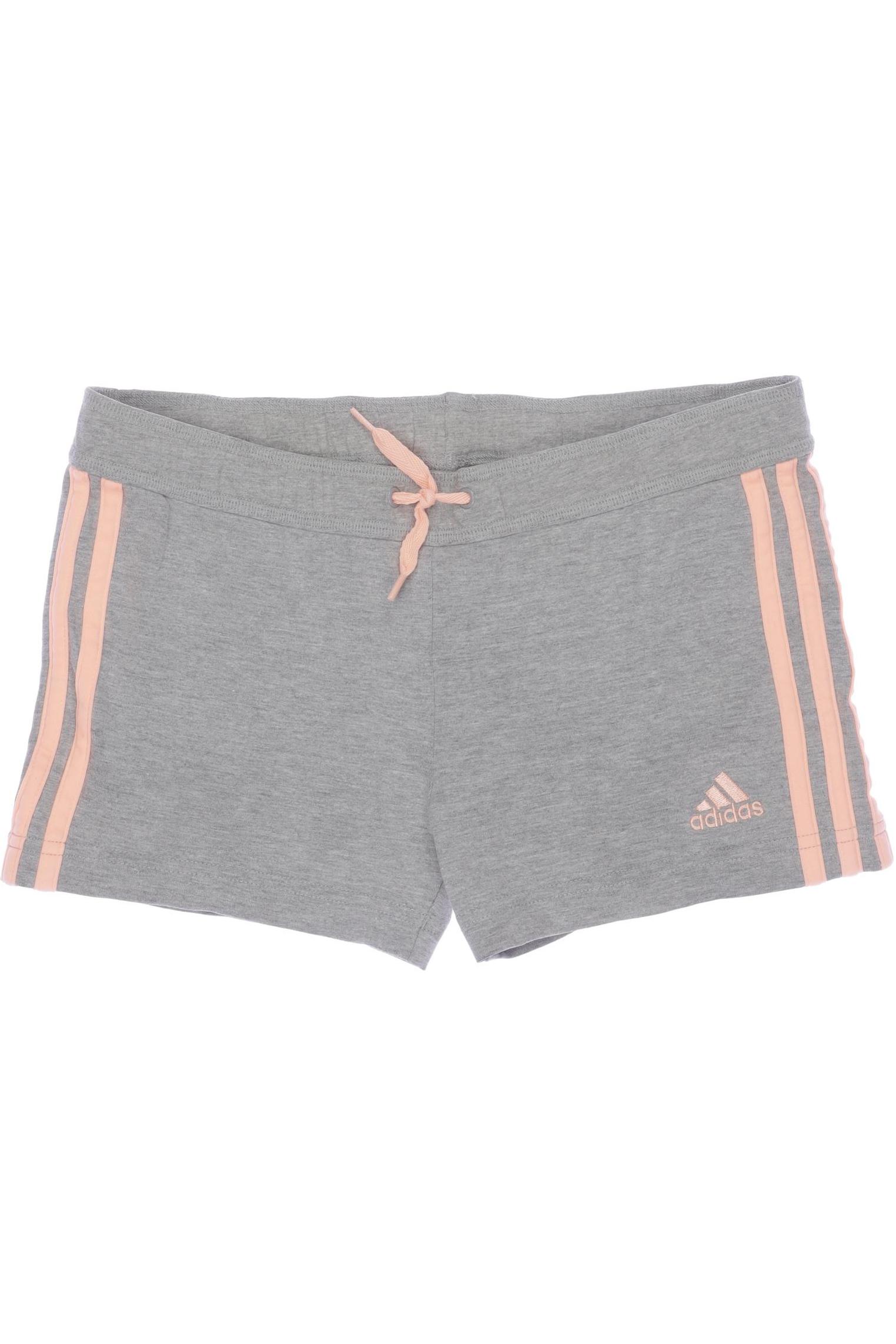 

adidas Damen Shorts, grau, Gr. 128