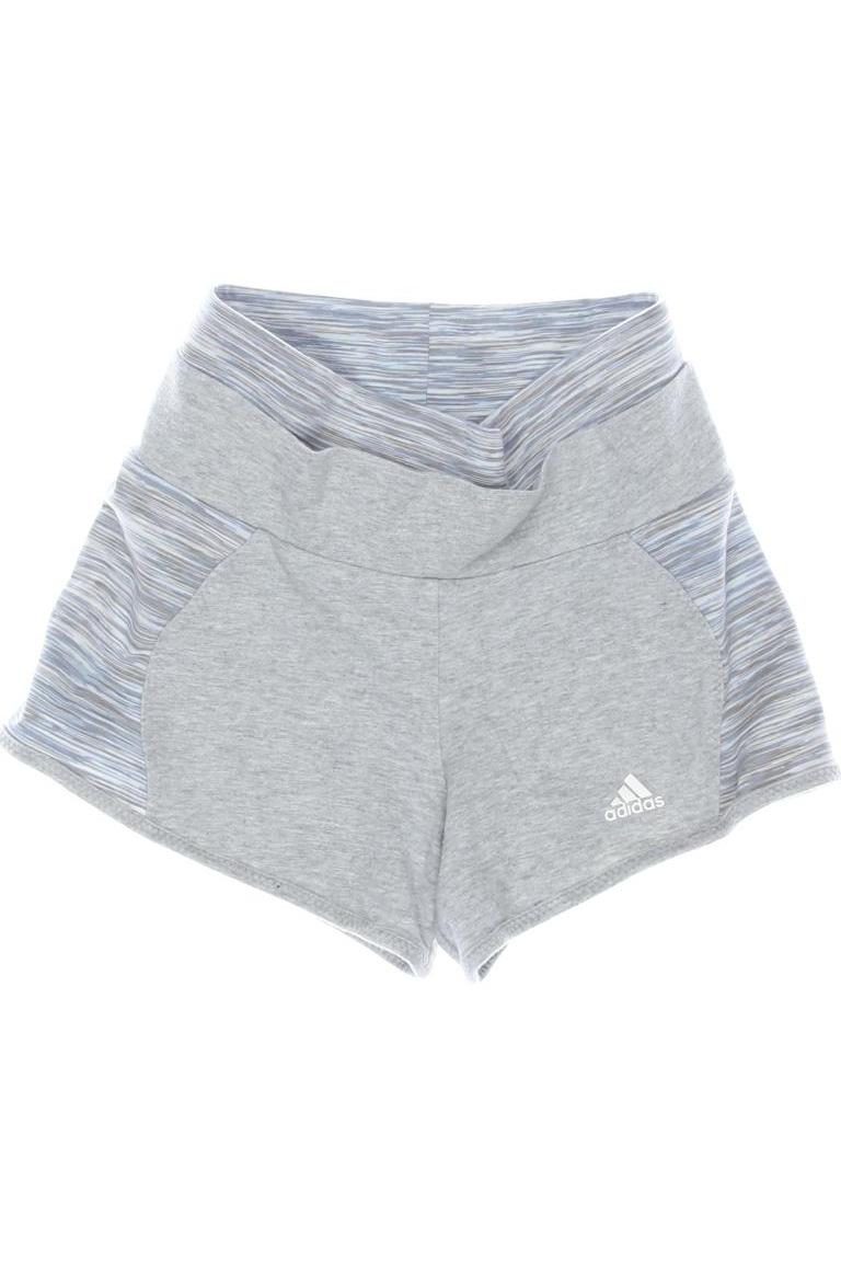 

adidas Damen Shorts, grau, Gr. 128