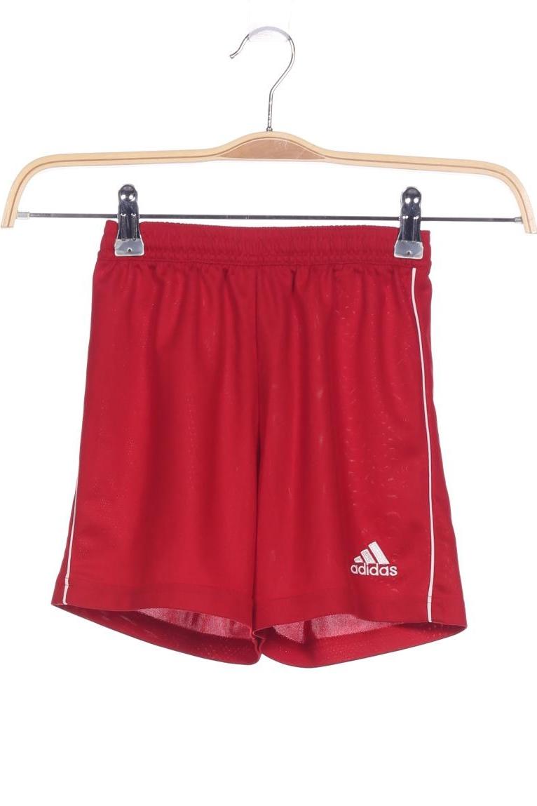

adidas Damen Shorts, rot, Gr. 128