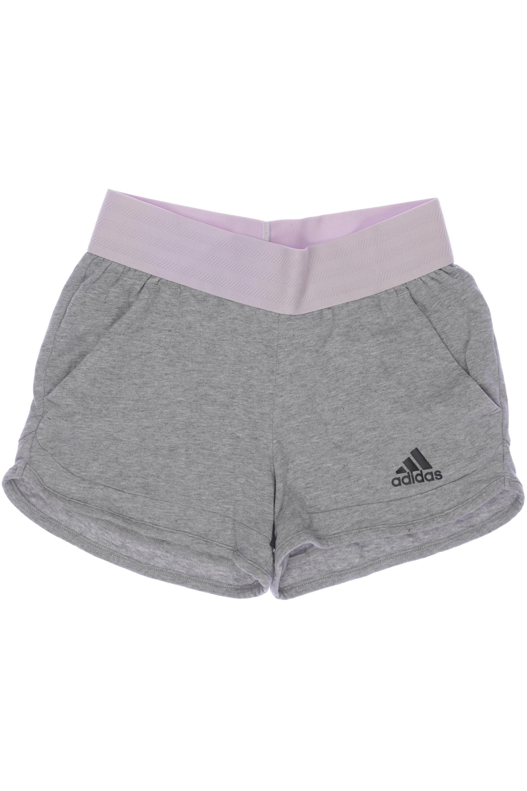 

adidas Damen Shorts, grau, Gr. 140