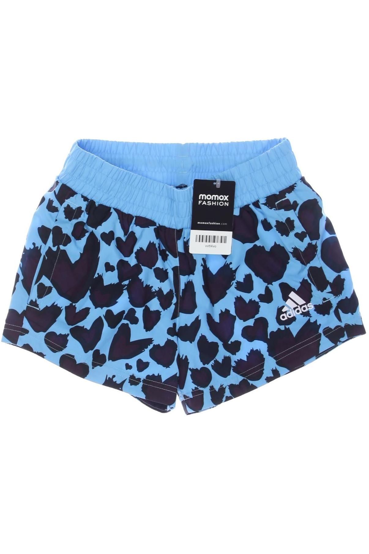 

adidas Damen Shorts, blau, Gr. 128