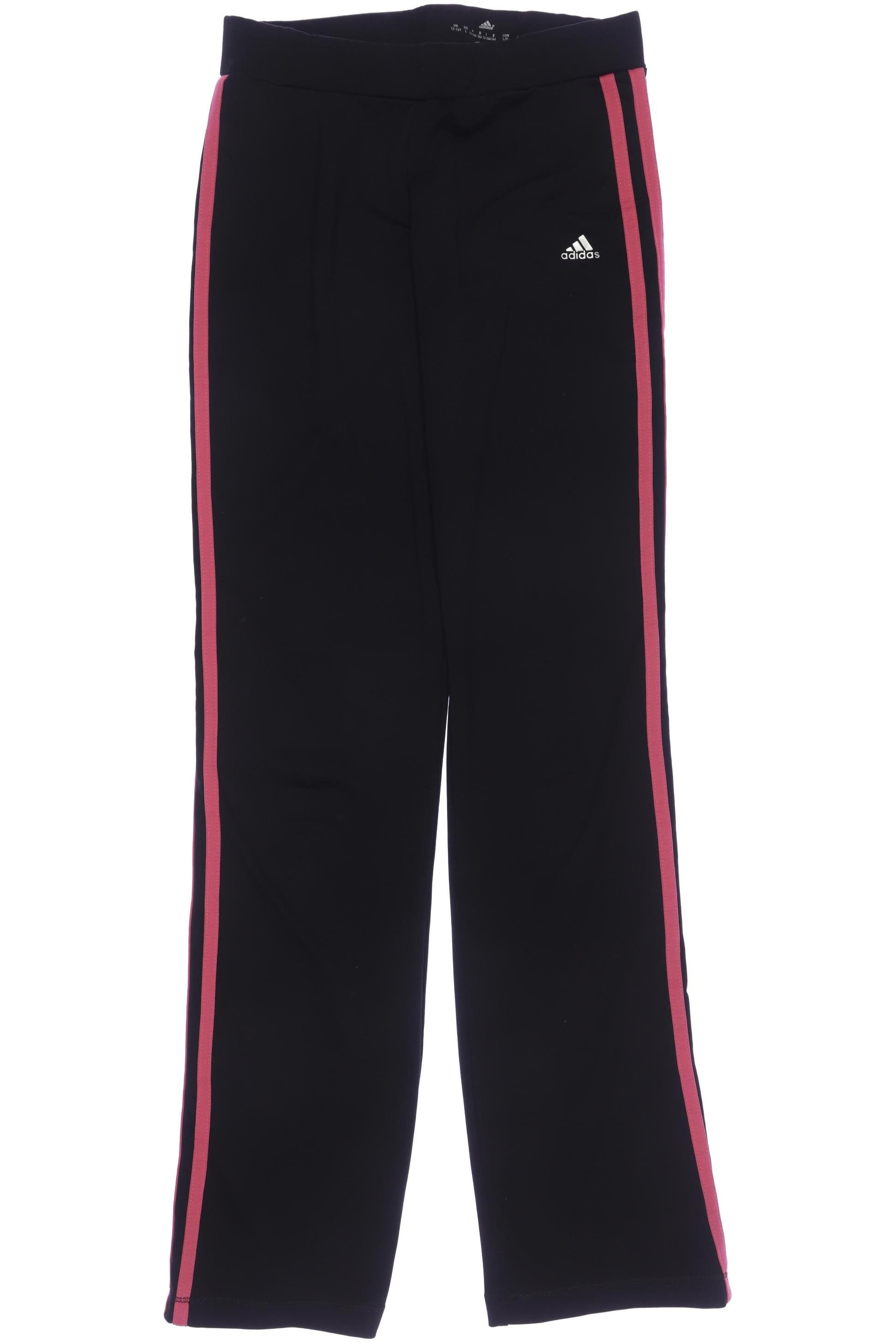 

adidas Damen Stoffhose, schwarz, Gr. 164