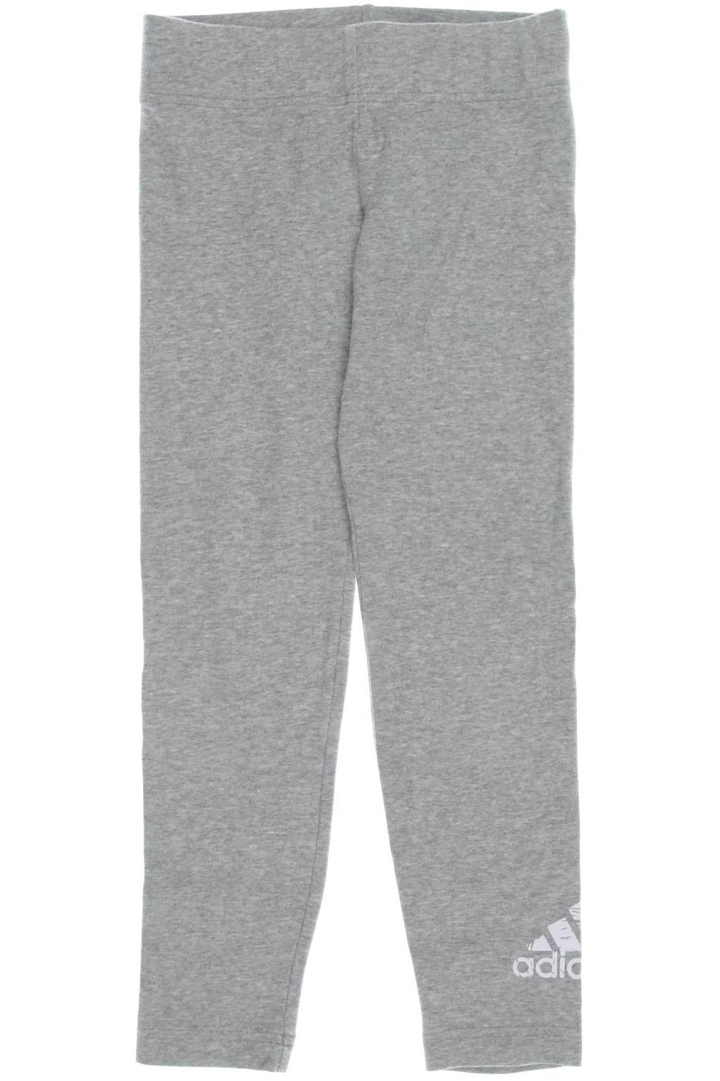 

adidas Damen Stoffhose, grau, Gr. 140