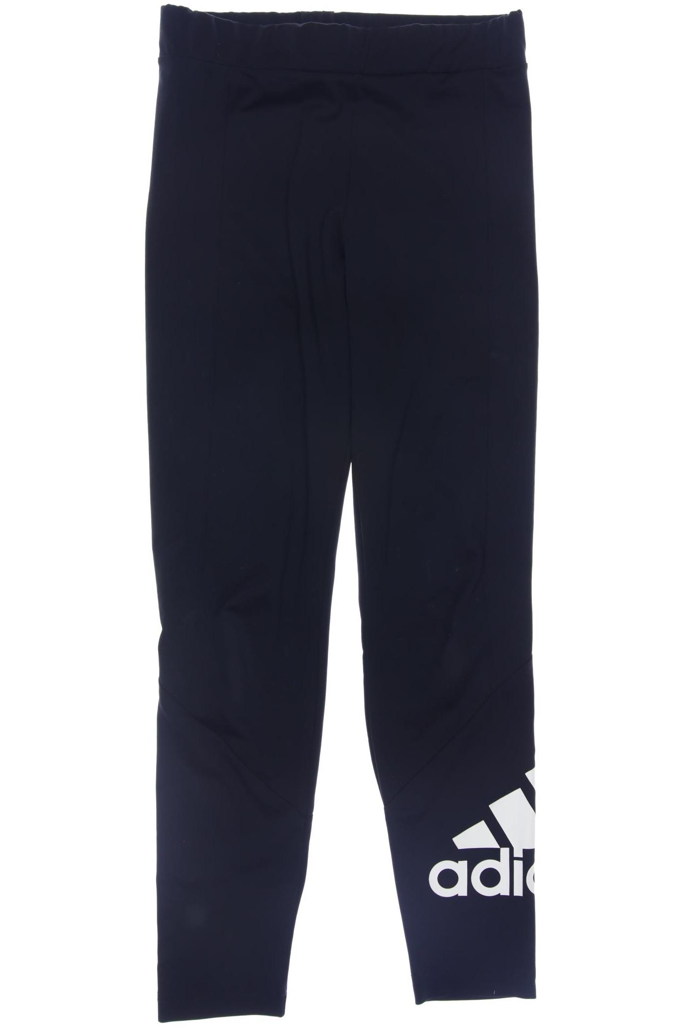 

adidas Damen Stoffhose, schwarz, Gr. 152