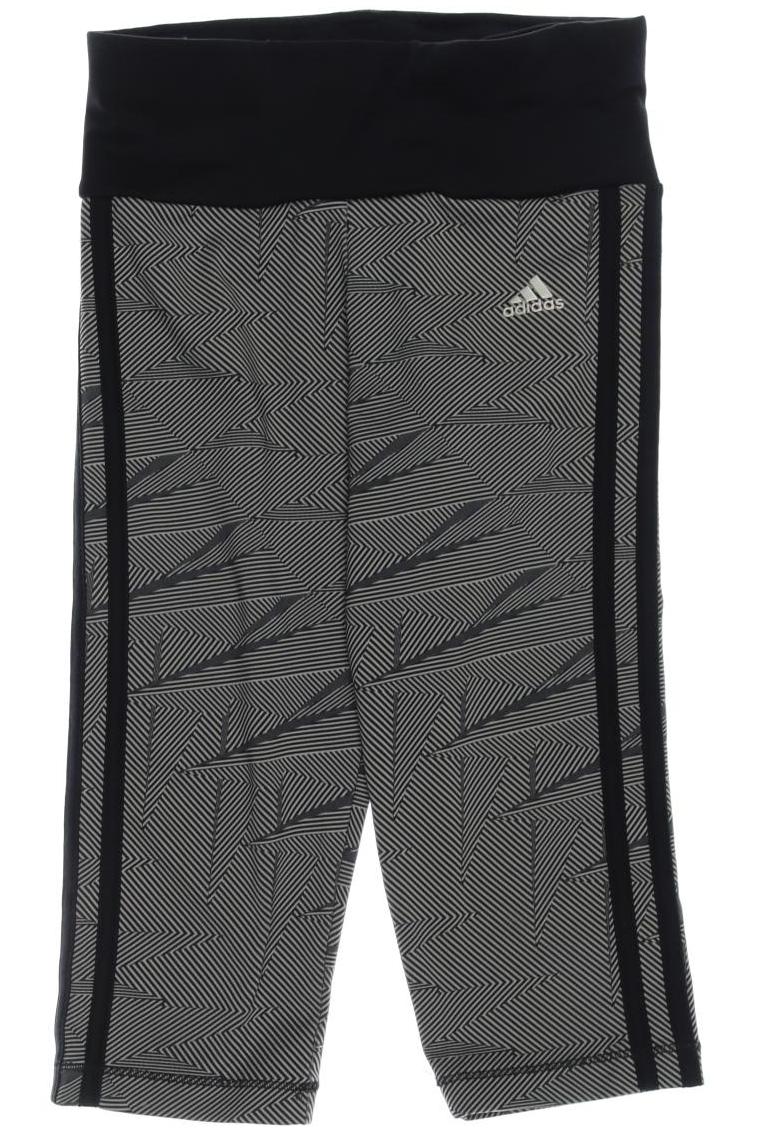 

adidas Damen Stoffhose, grau, Gr. 128