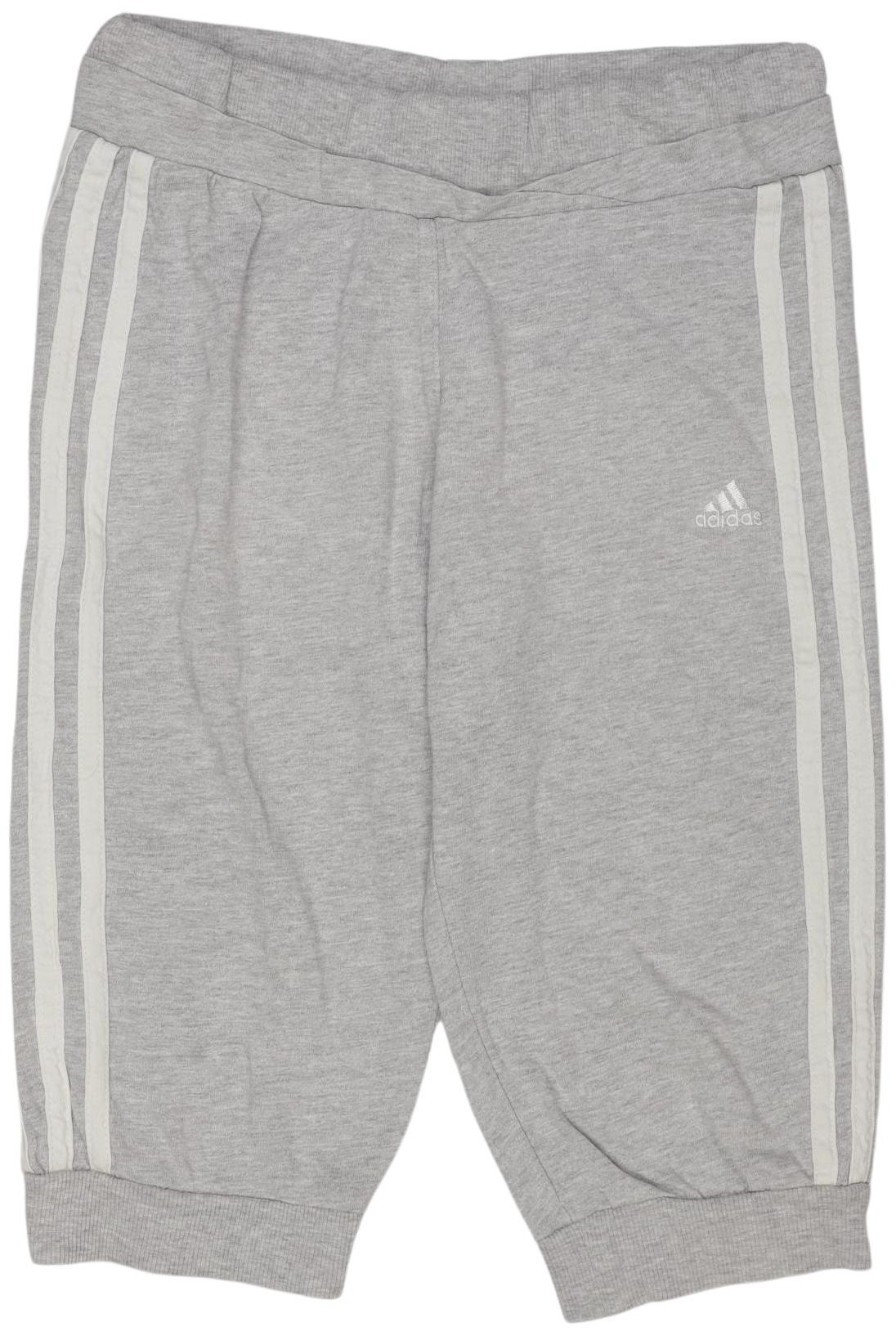 

adidas Mädchen Stoffhose, grau, Gr. 128