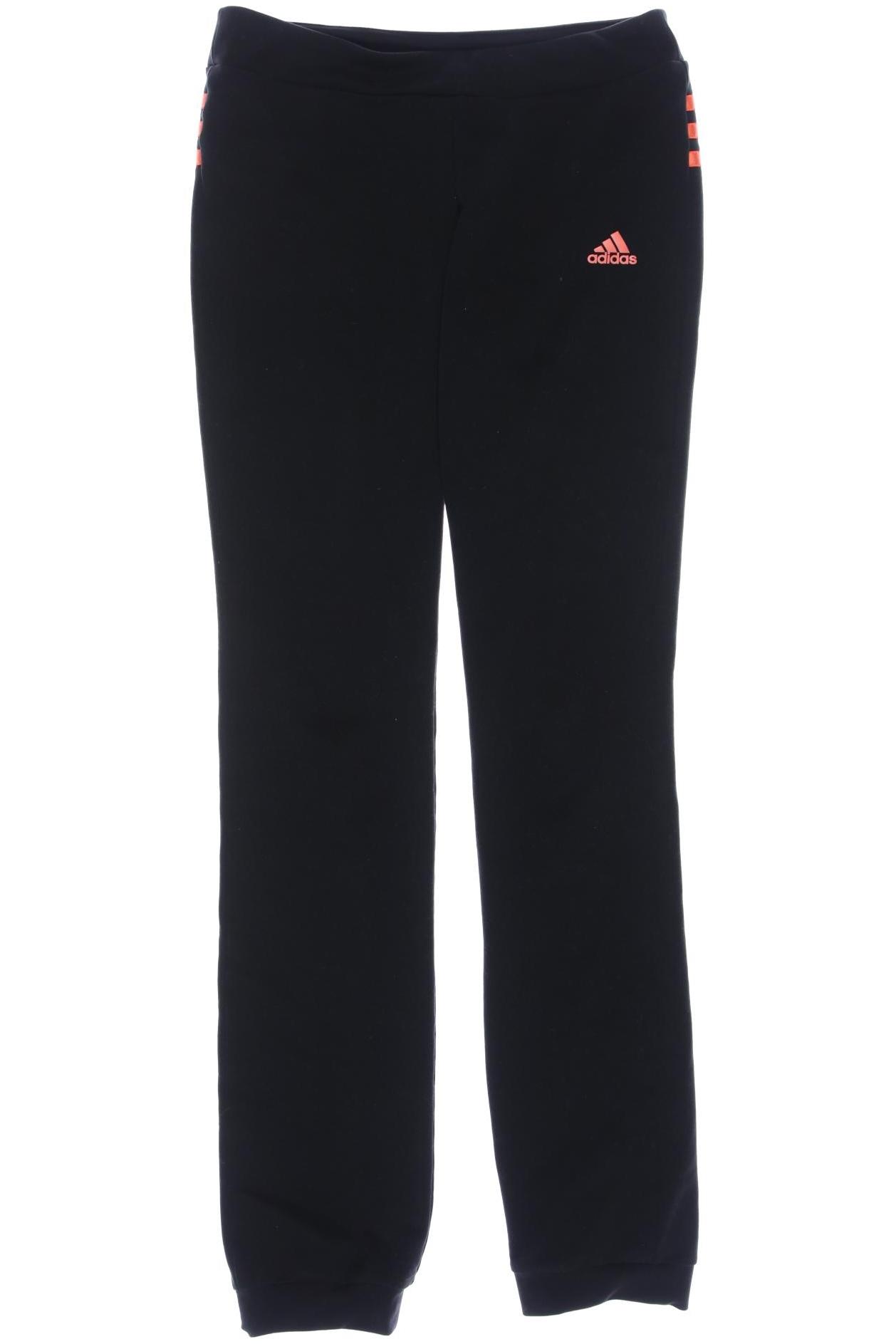 

adidas Damen Stoffhose, schwarz, Gr. 152