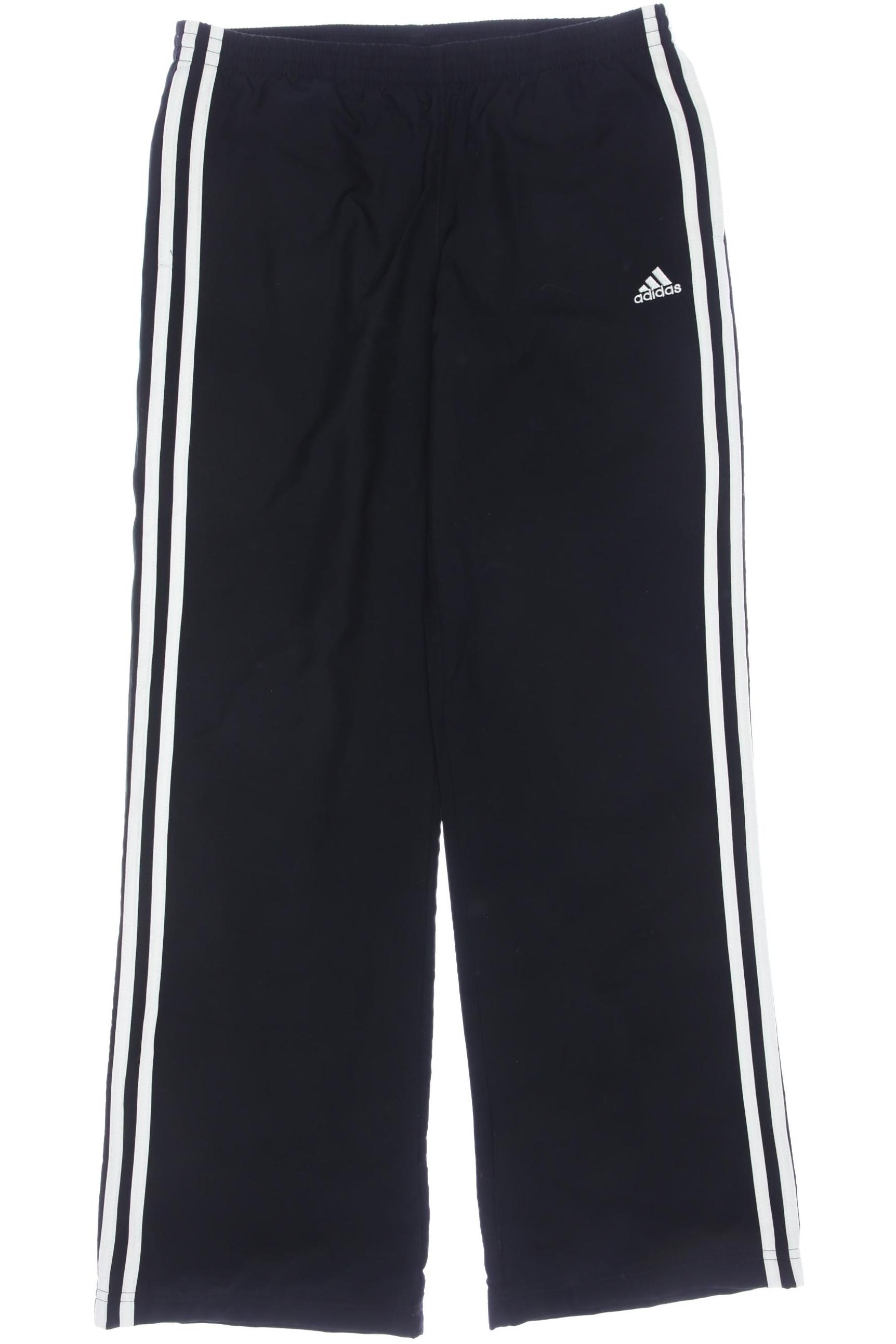 

adidas Mädchen Stoffhose, schwarz, Gr. 152