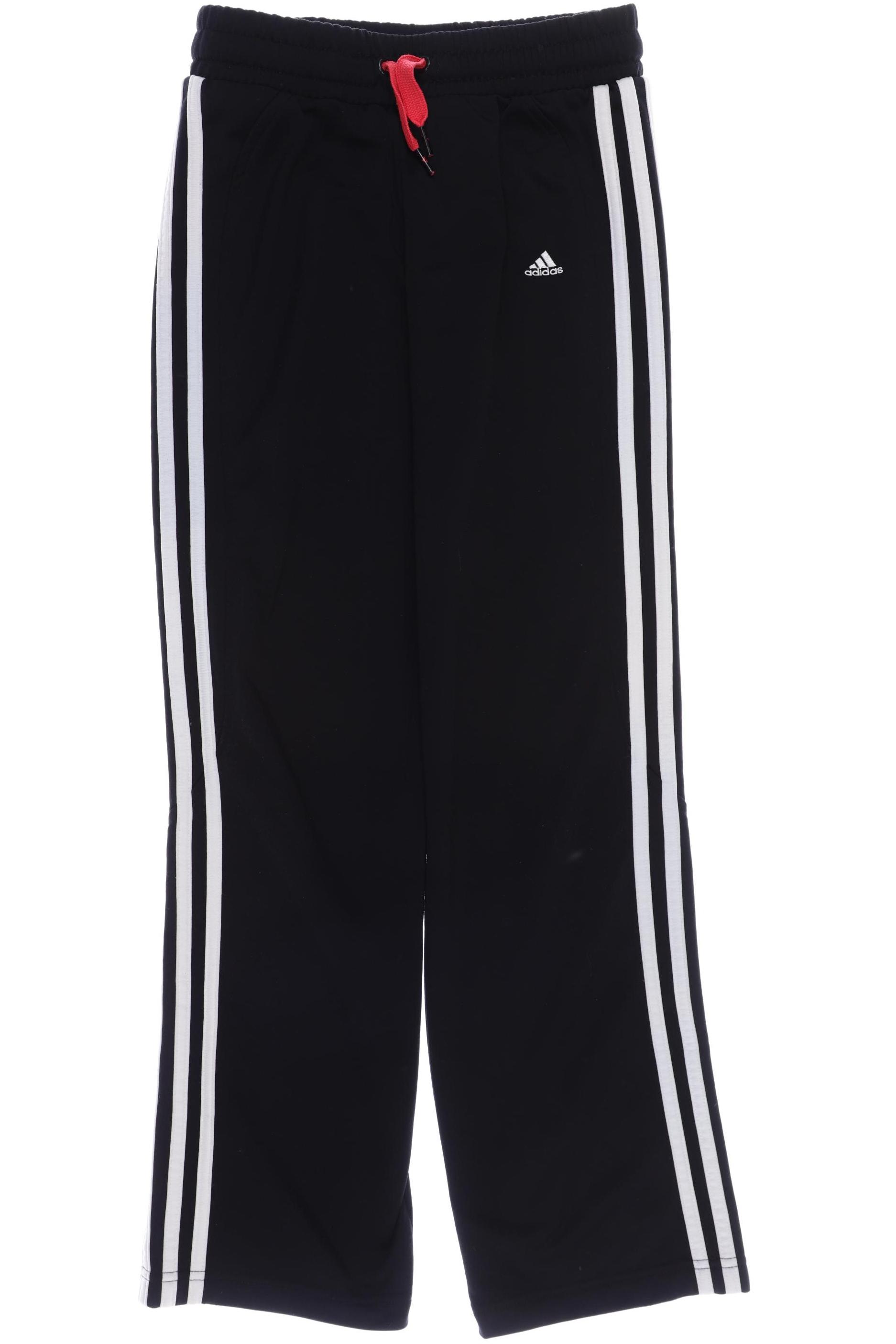

adidas Damen Stoffhose, schwarz, Gr. 152