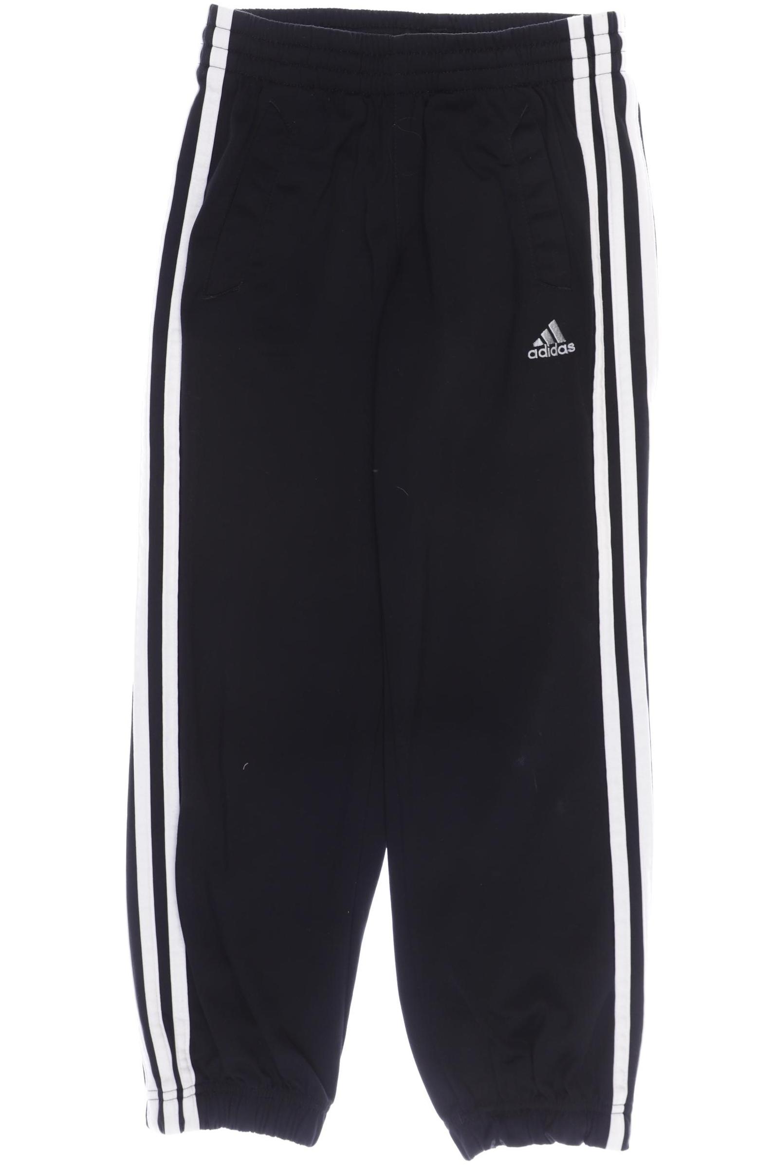 

adidas Damen Stoffhose, schwarz, Gr. 128