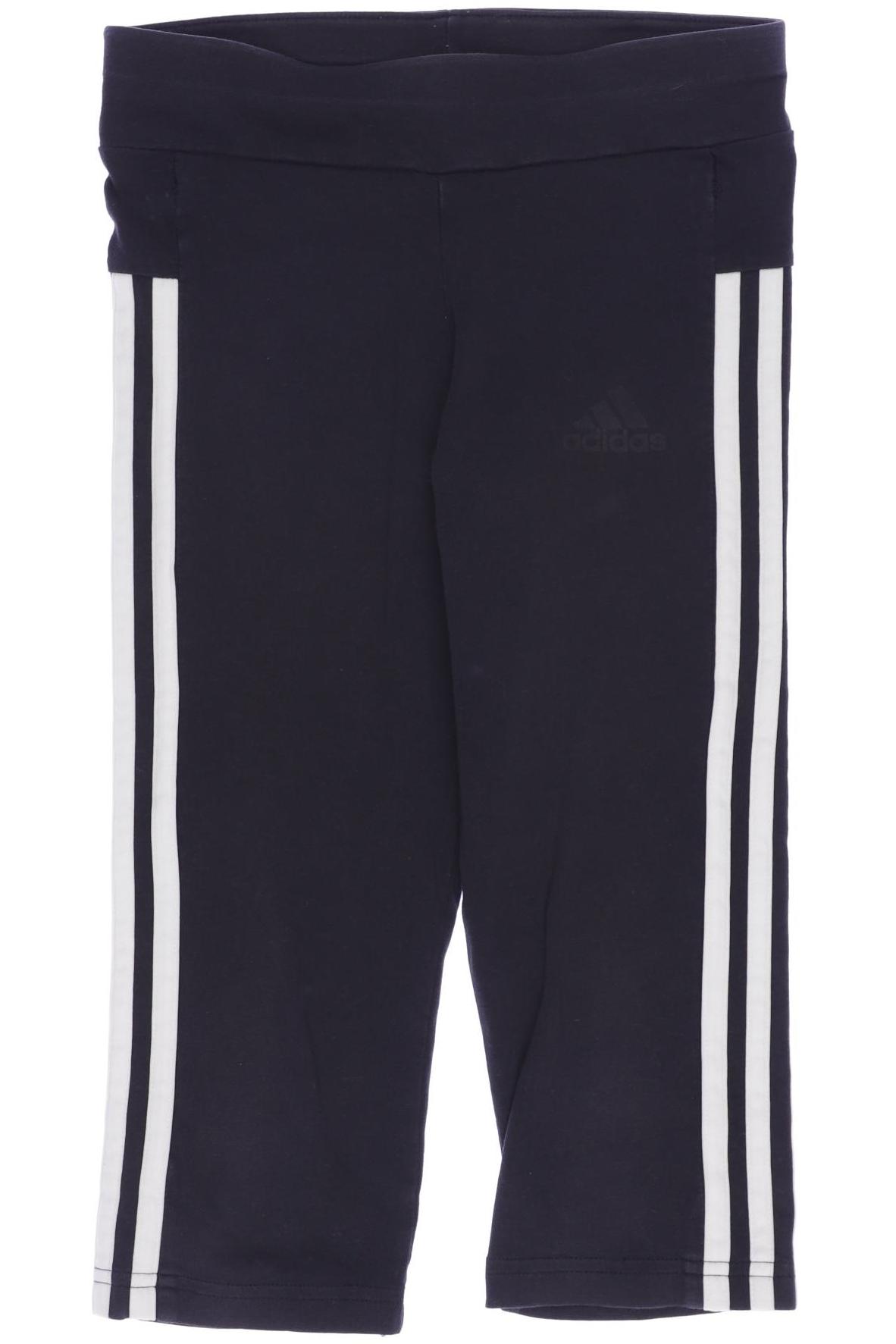 

adidas Damen Stoffhose, schwarz, Gr. 122