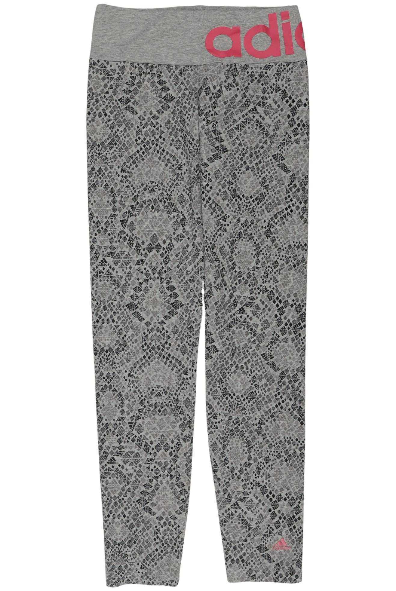 

adidas Mädchen Stoffhose, grau, Gr. 164