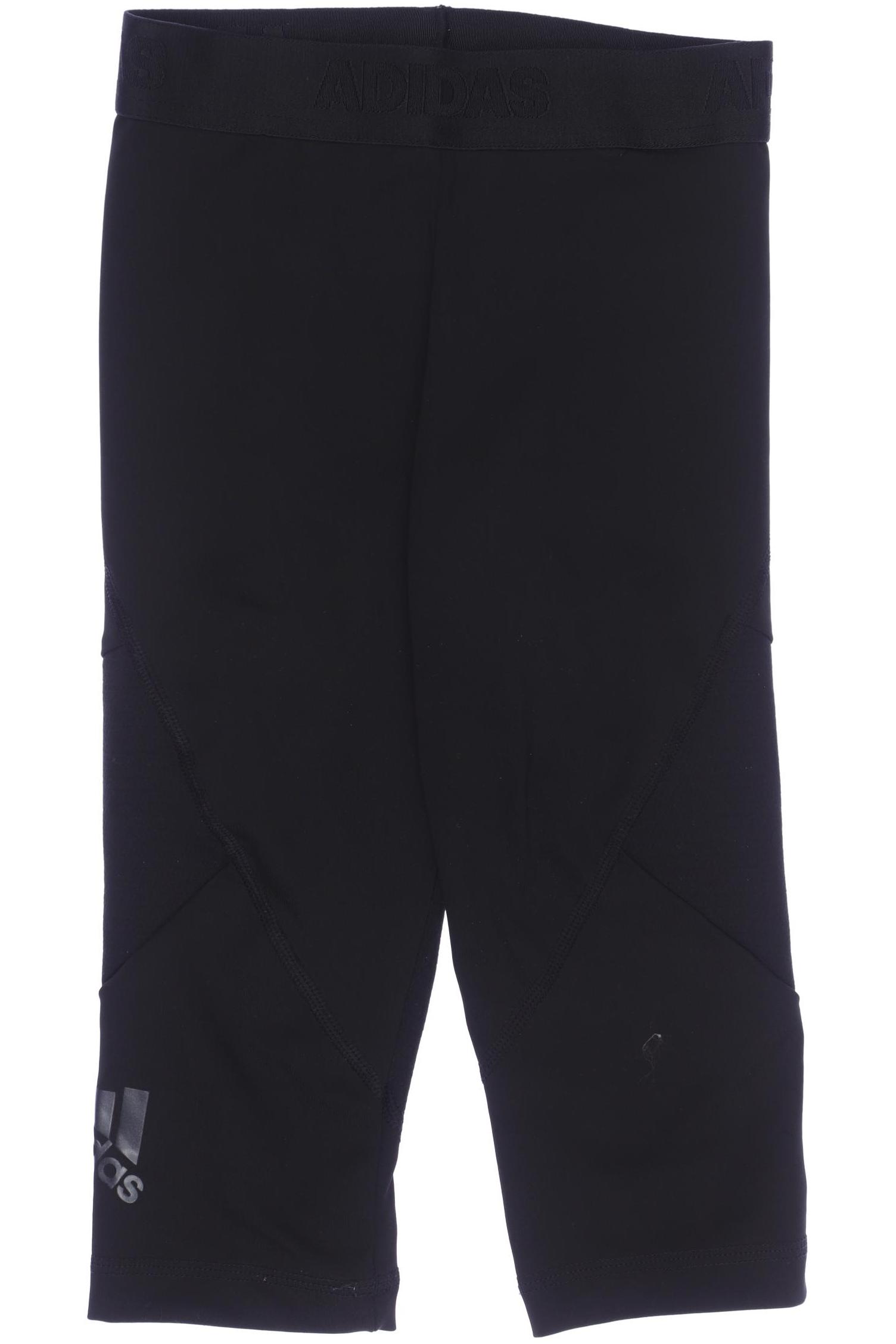 

adidas Damen Stoffhose, schwarz, Gr. 116