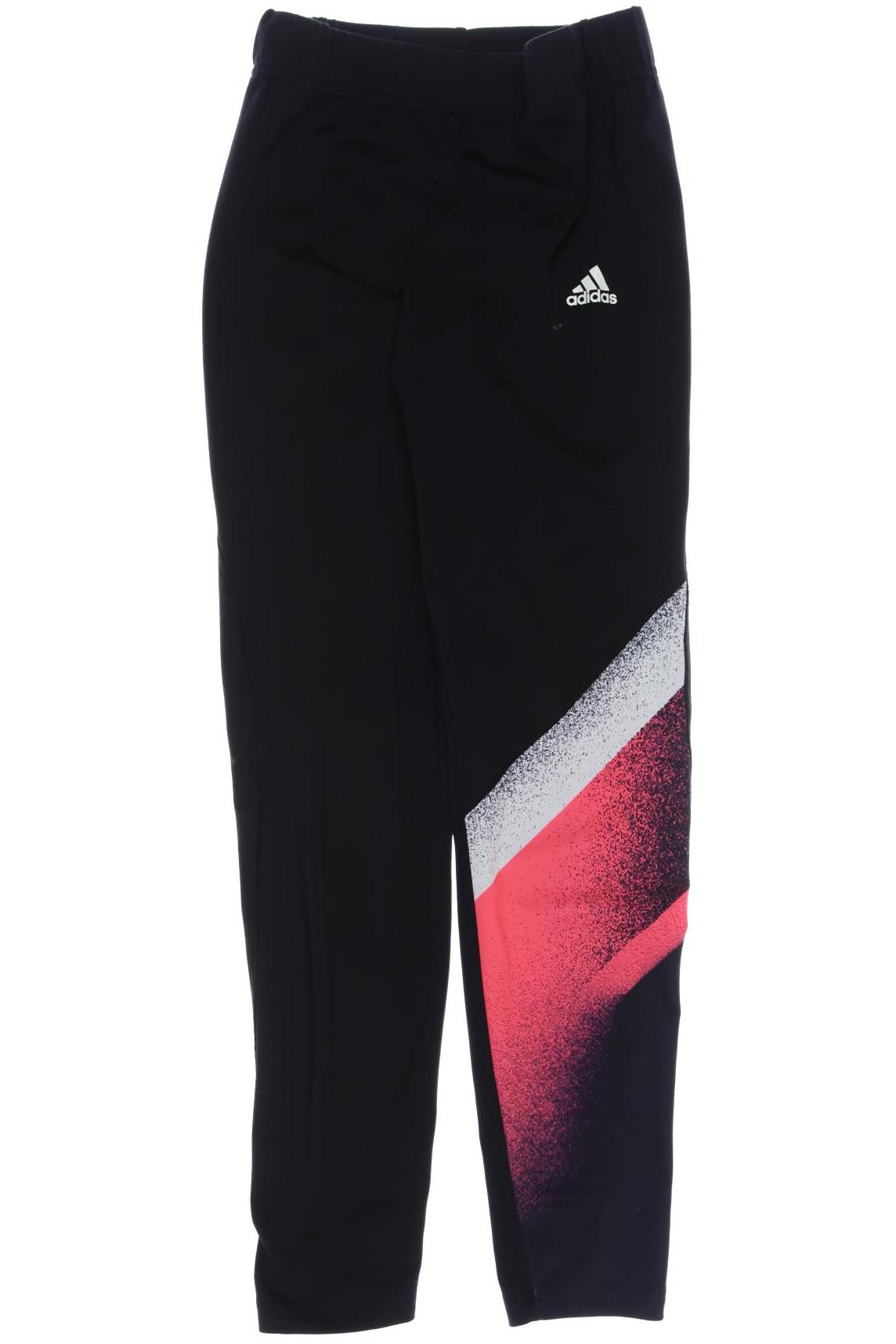 

adidas Damen Stoffhose, schwarz, Gr. 152