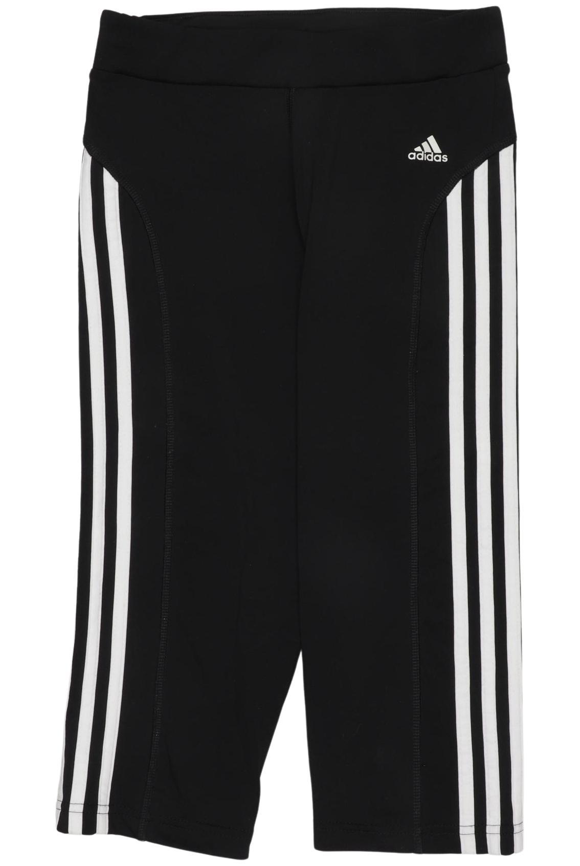 

adidas Damen Stoffhose, schwarz, Gr. 152