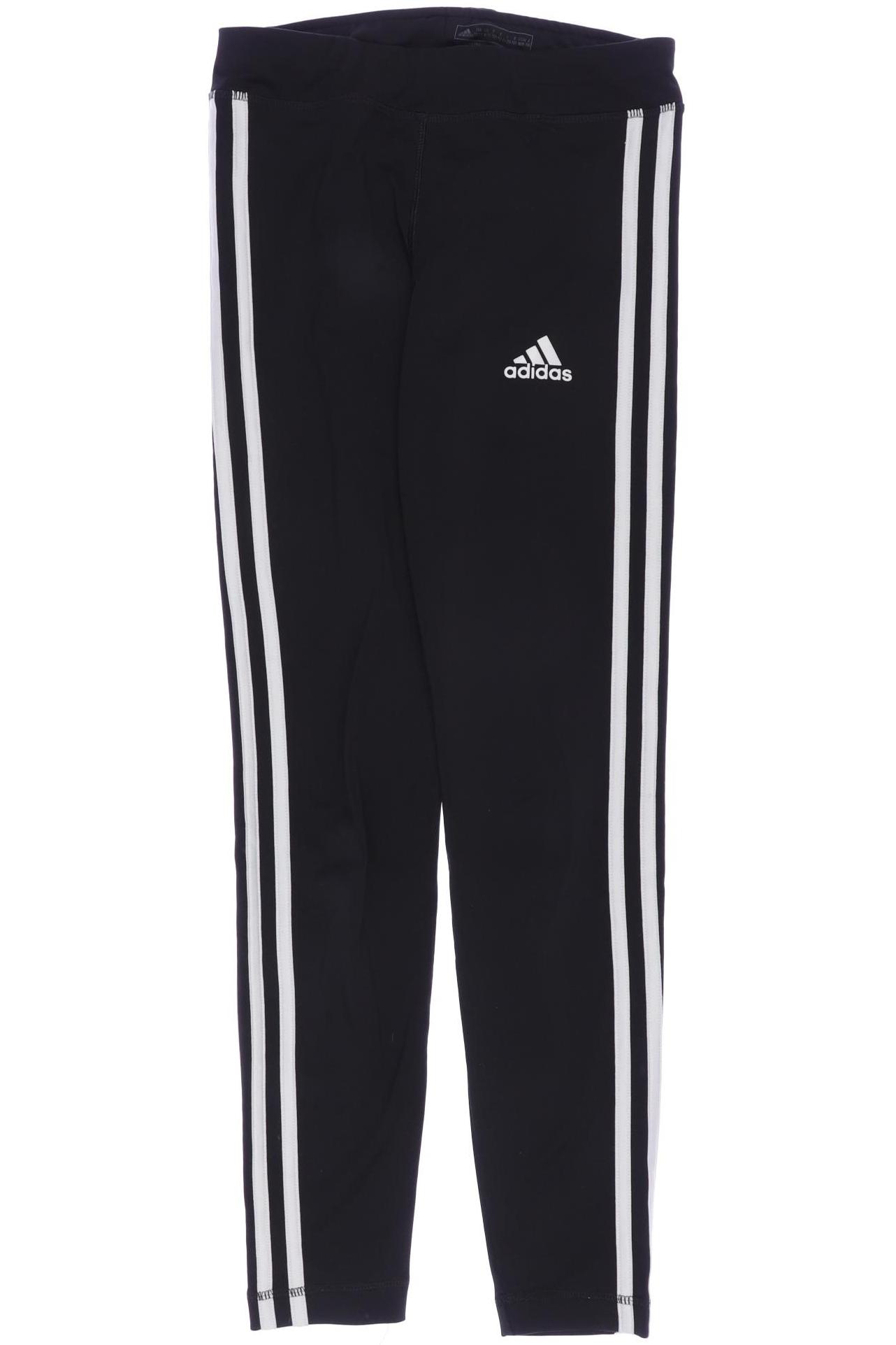 

adidas Damen Stoffhose, schwarz, Gr. 152
