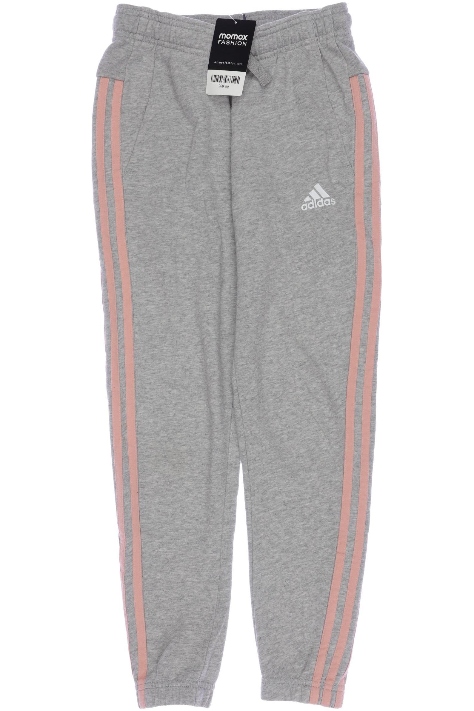 

adidas Damen Stoffhose, grau, Gr. 152