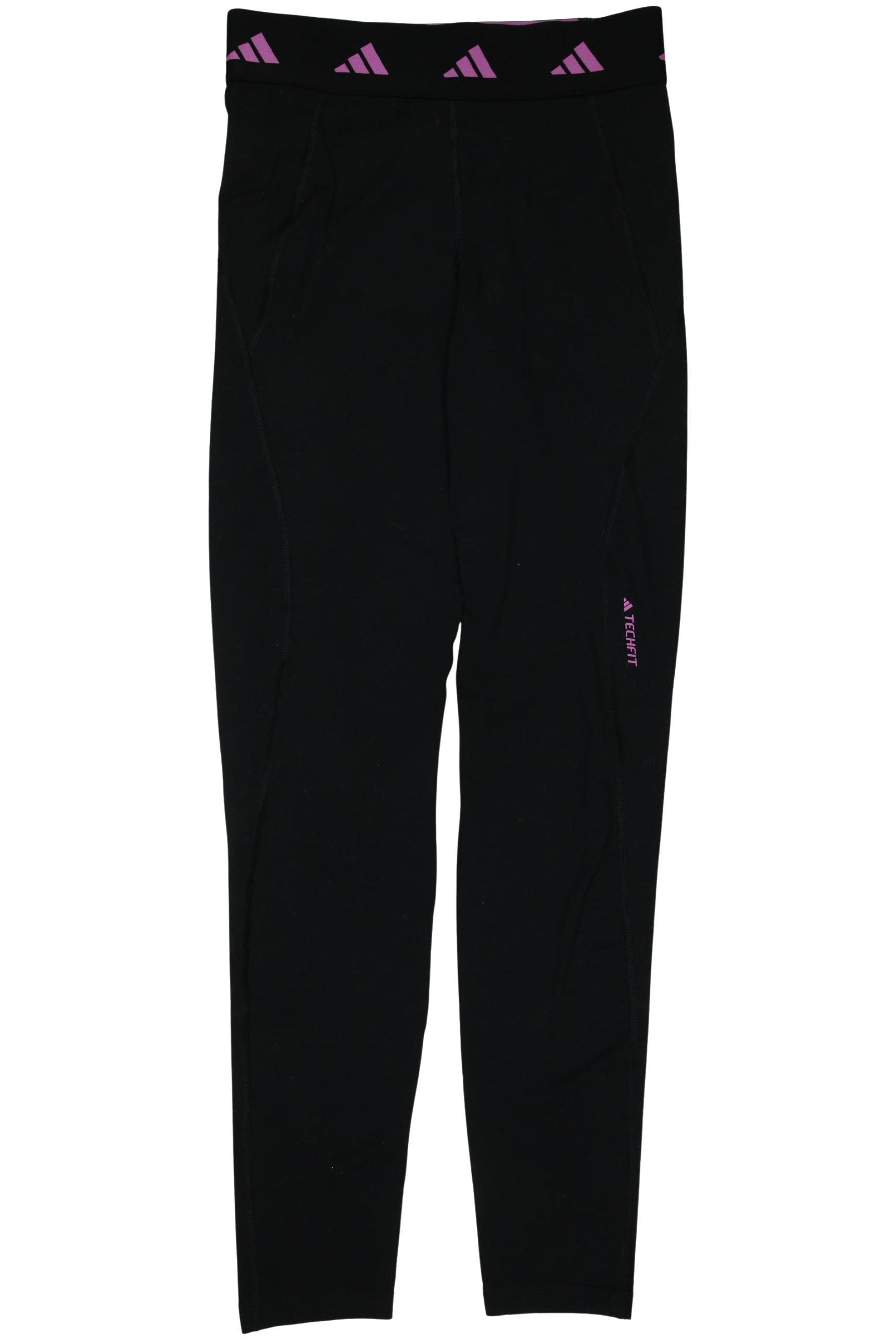 

adidas Damen Stoffhose, schwarz, Gr. 164