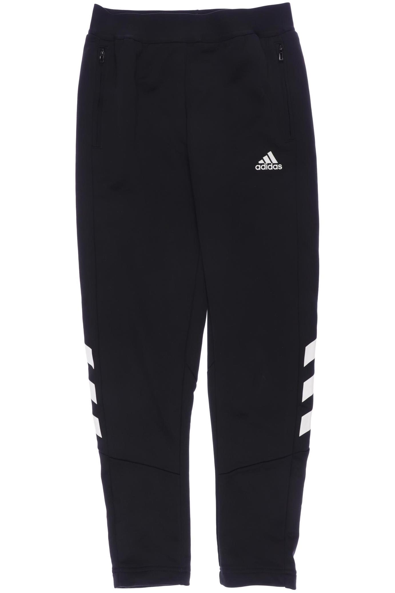 

adidas Damen Stoffhose, schwarz, Gr. 152