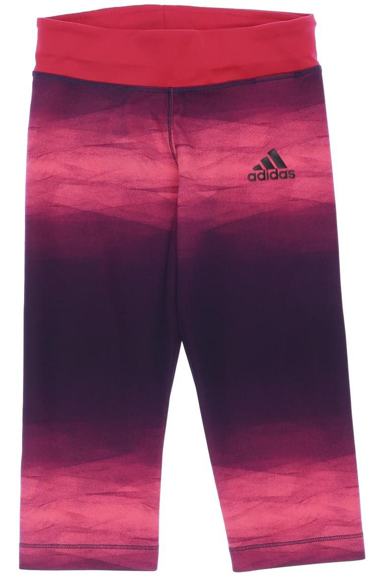 

adidas Damen Stoffhose, pink, Gr. 128
