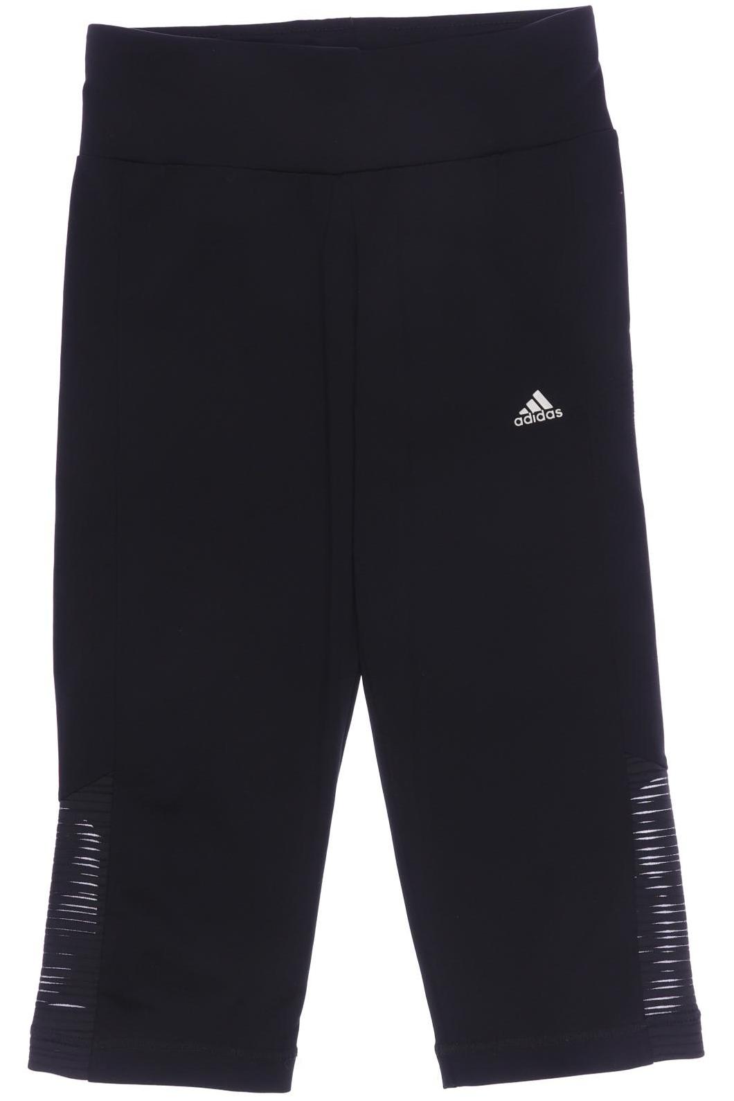 

adidas Damen Stoffhose, schwarz, Gr. 152