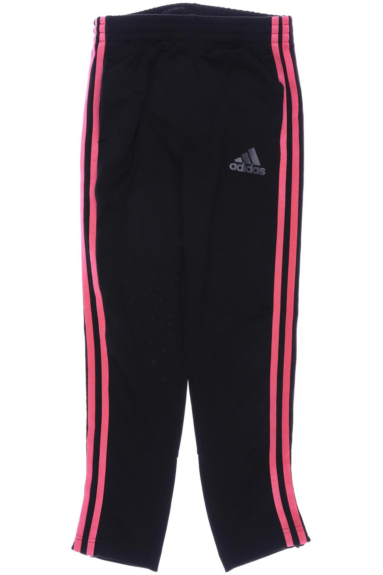 

adidas Damen Stoffhose, schwarz, Gr. 140