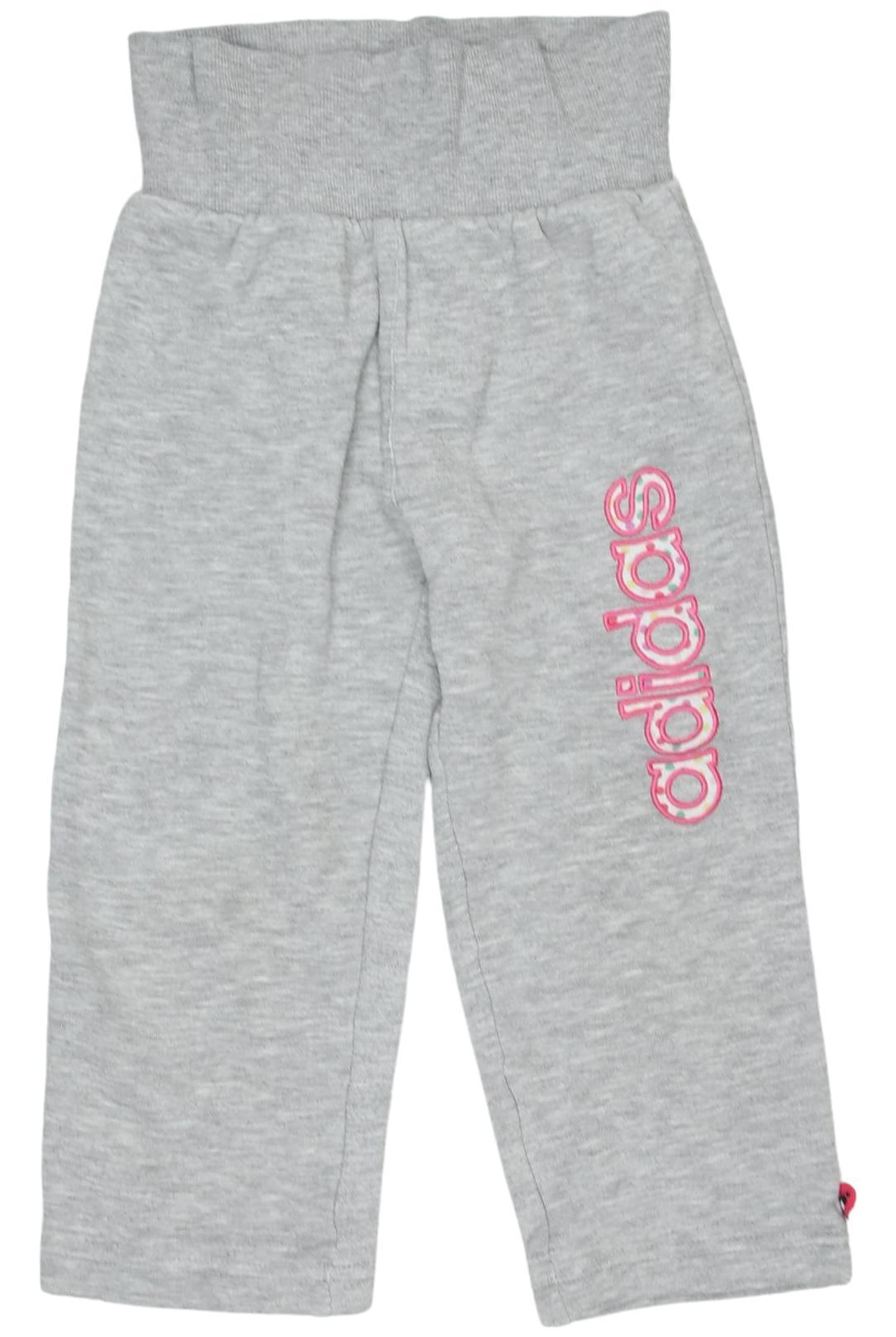 

adidas Damen Stoffhose, grau, Gr. 98