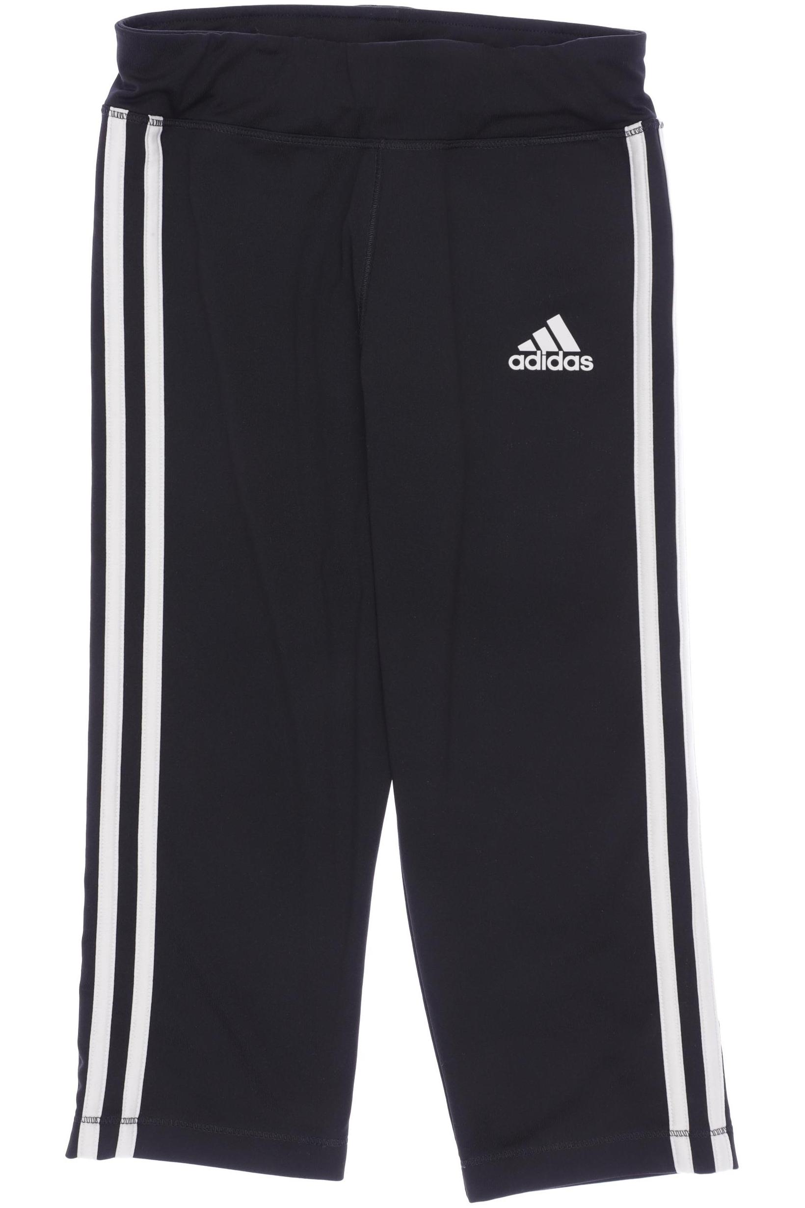 

adidas Damen Stoffhose, schwarz, Gr. 152