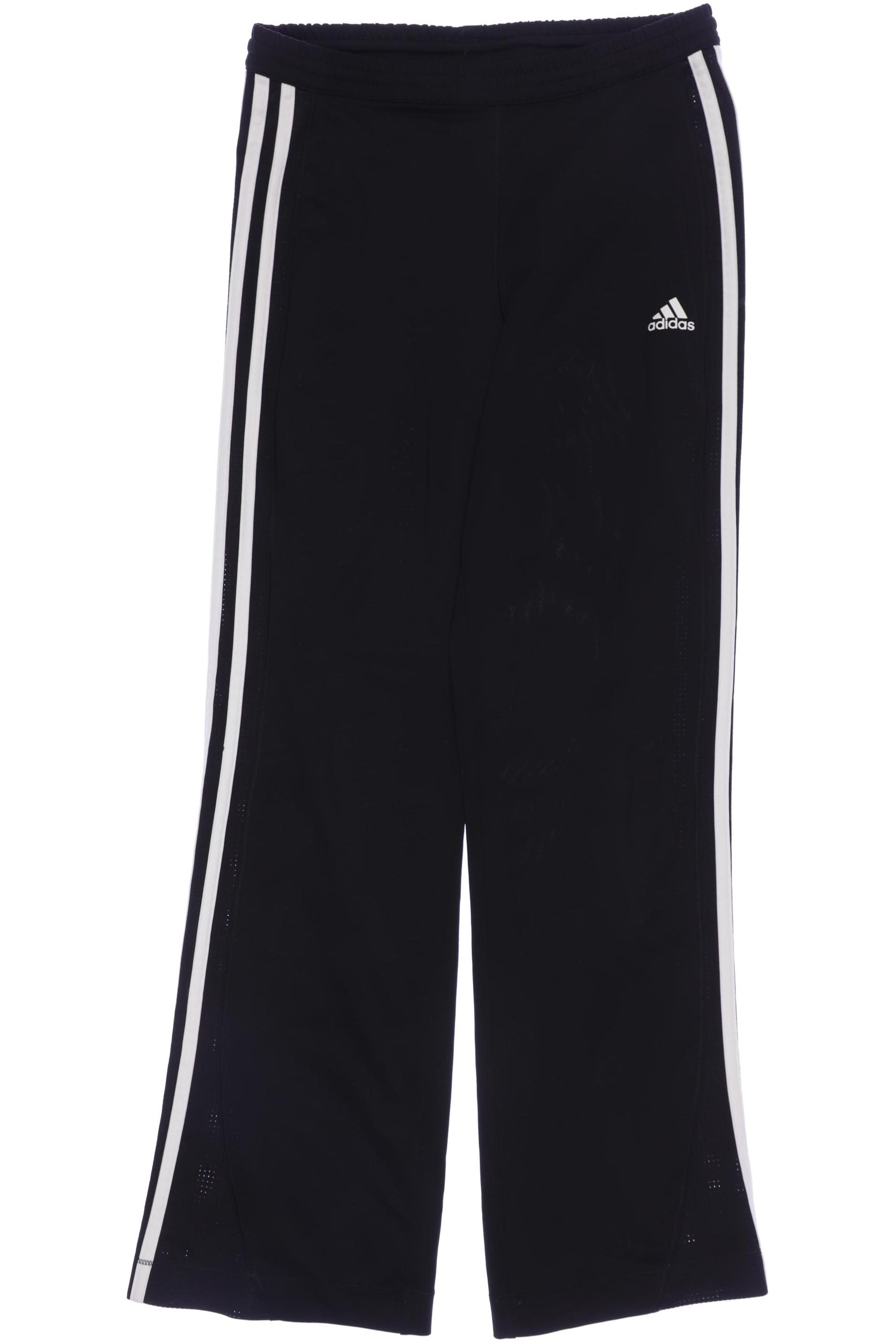 

adidas Damen Stoffhose, schwarz, Gr. 152