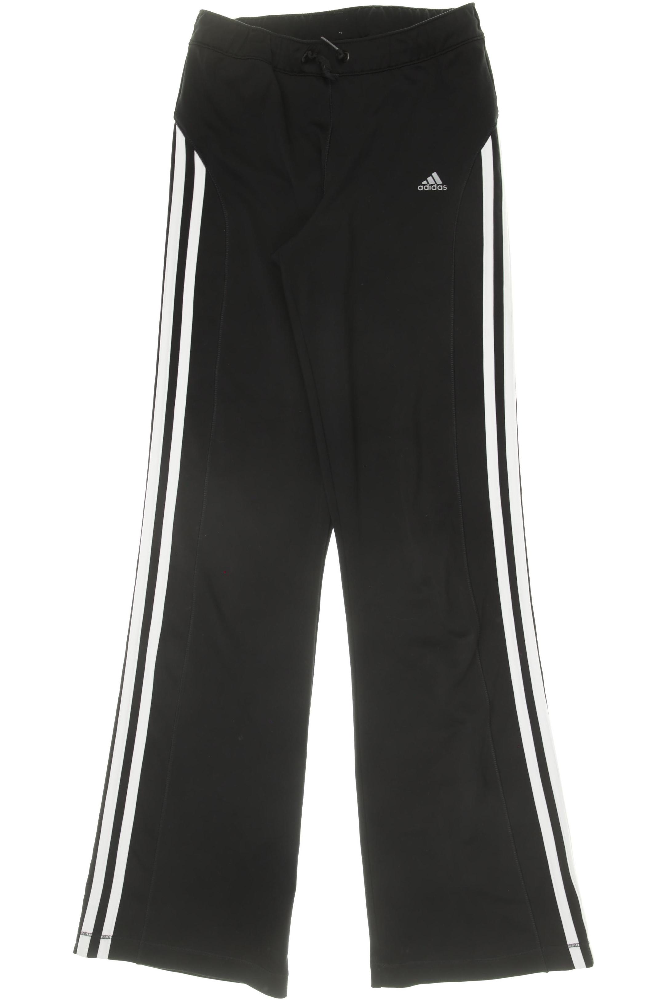 

adidas Mädchen Stoffhose, schwarz, Gr. 152