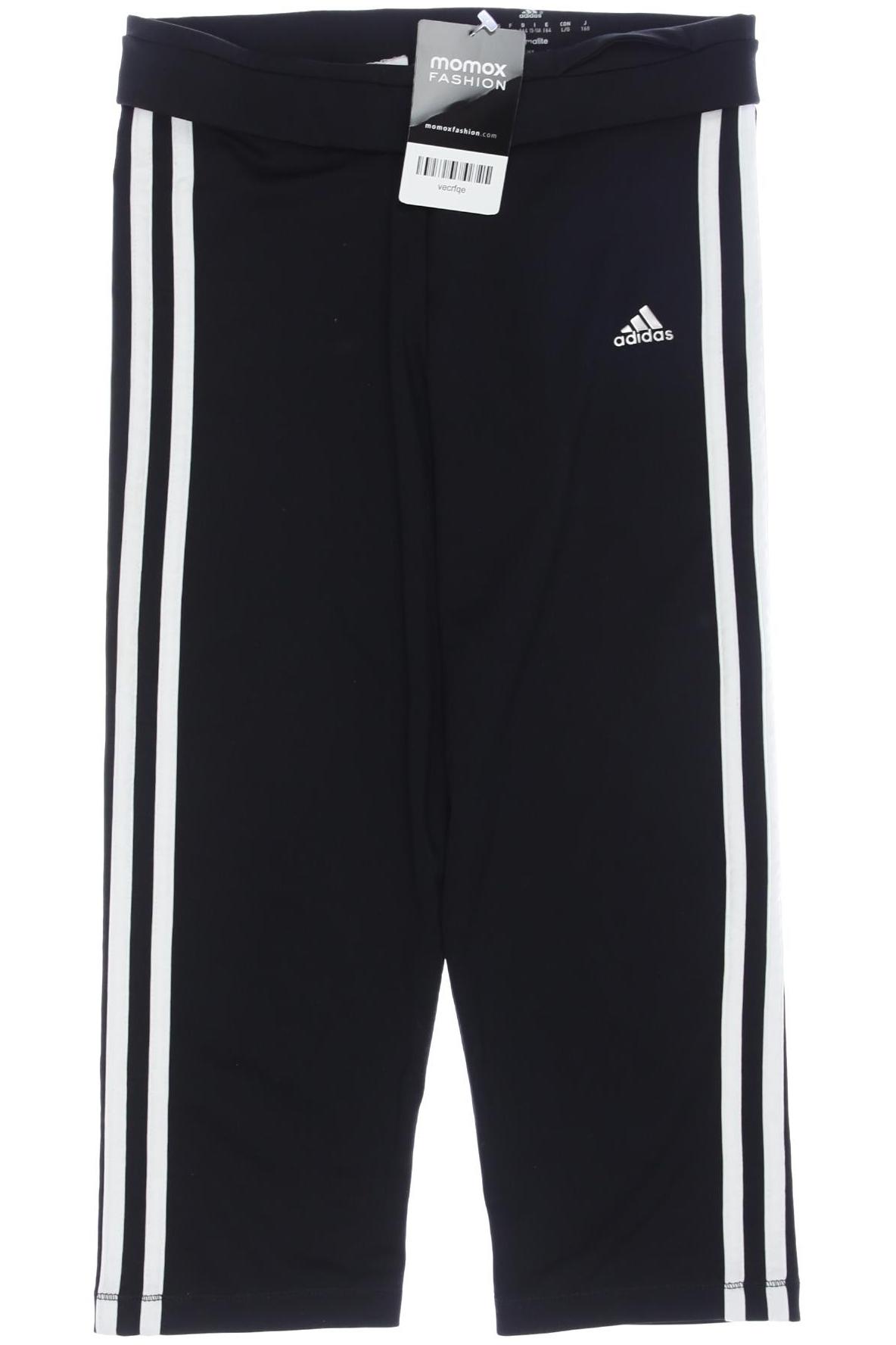 

adidas Damen Stoffhose, schwarz, Gr. 164