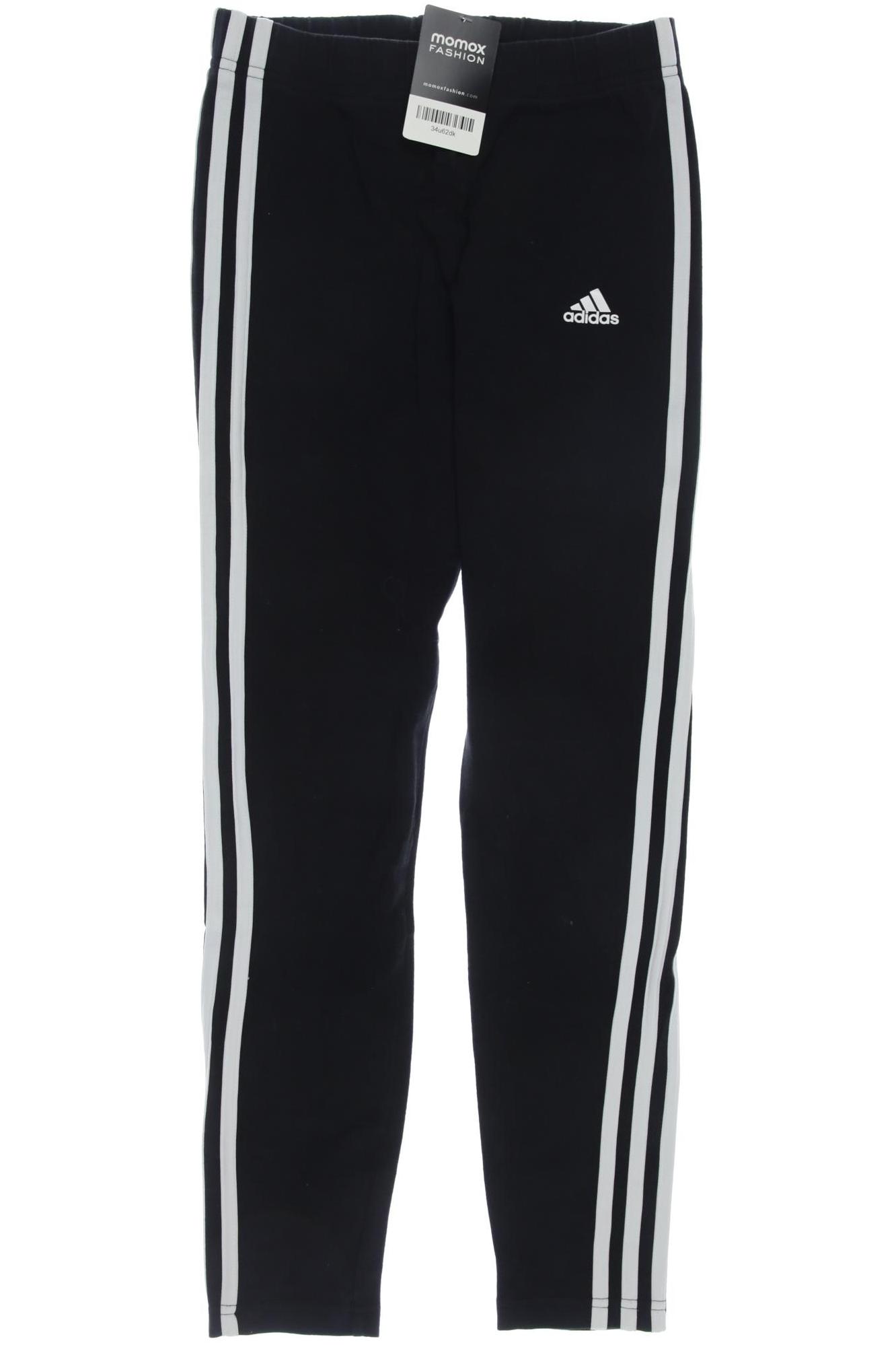 

adidas Damen Stoffhose, schwarz, Gr. 164