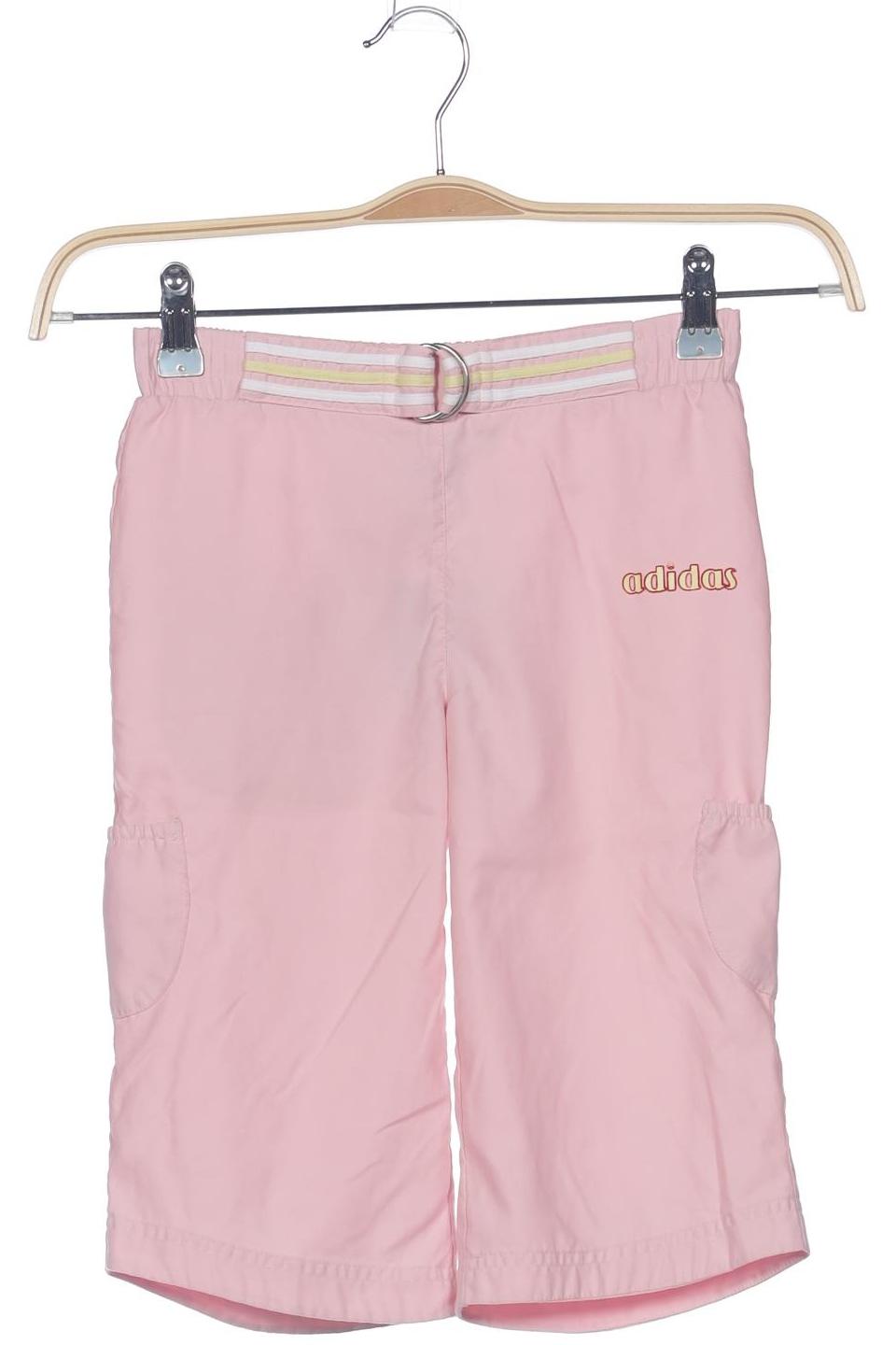

adidas Damen Stoffhose, pink, Gr. 116