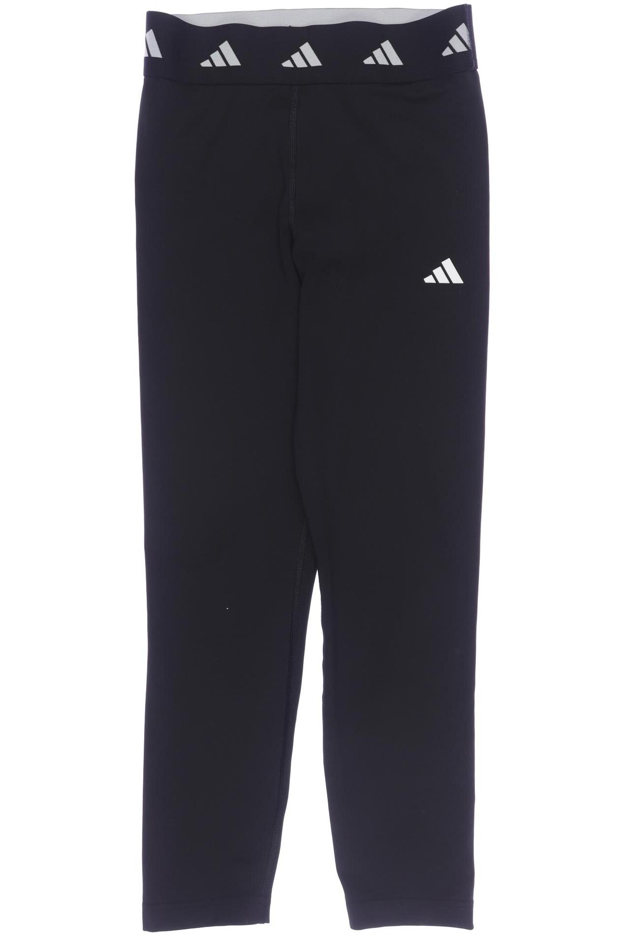 

adidas Damen Stoffhose, schwarz, Gr. 152