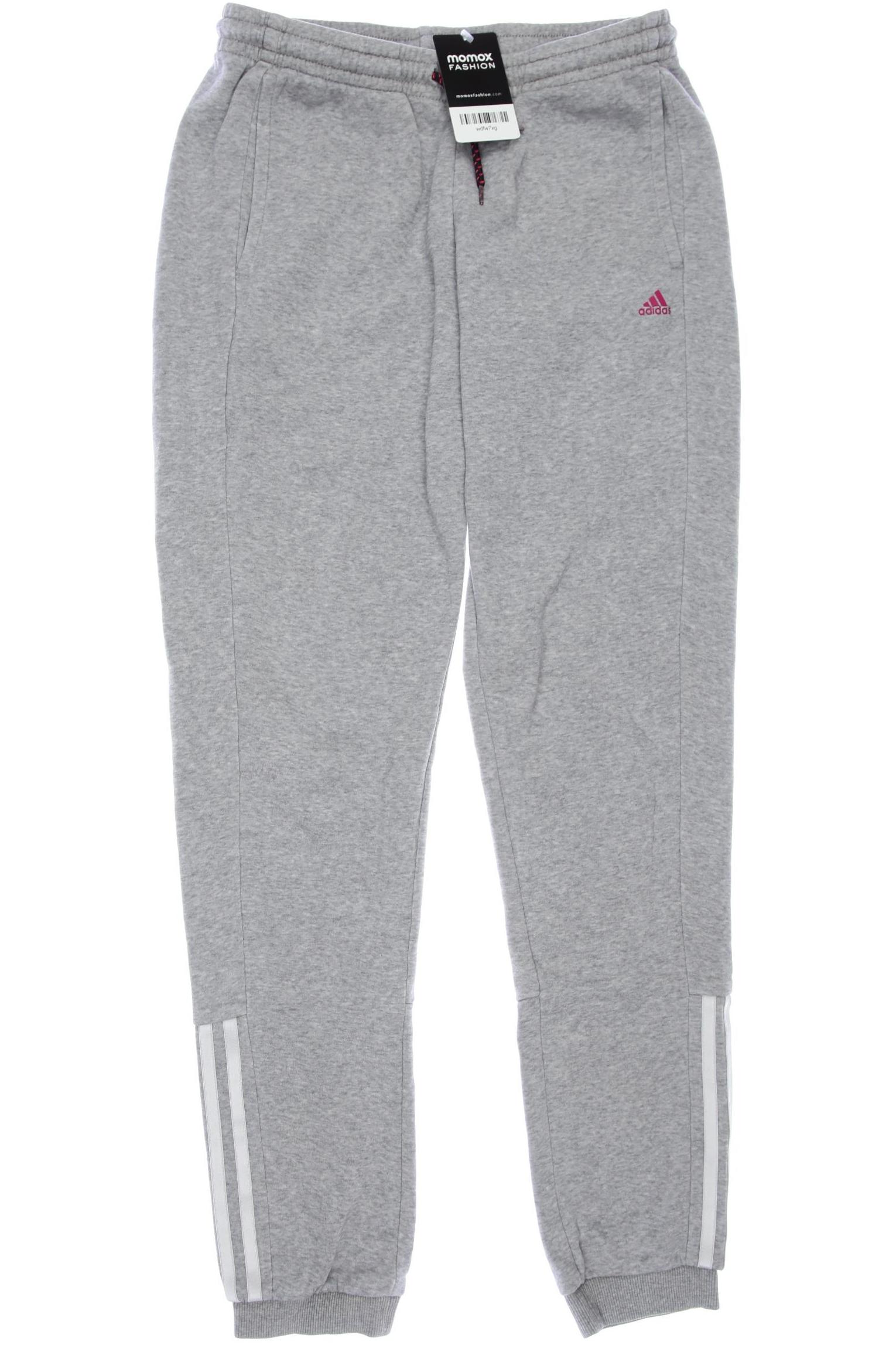 

adidas Damen Stoffhose, grau, Gr. 170