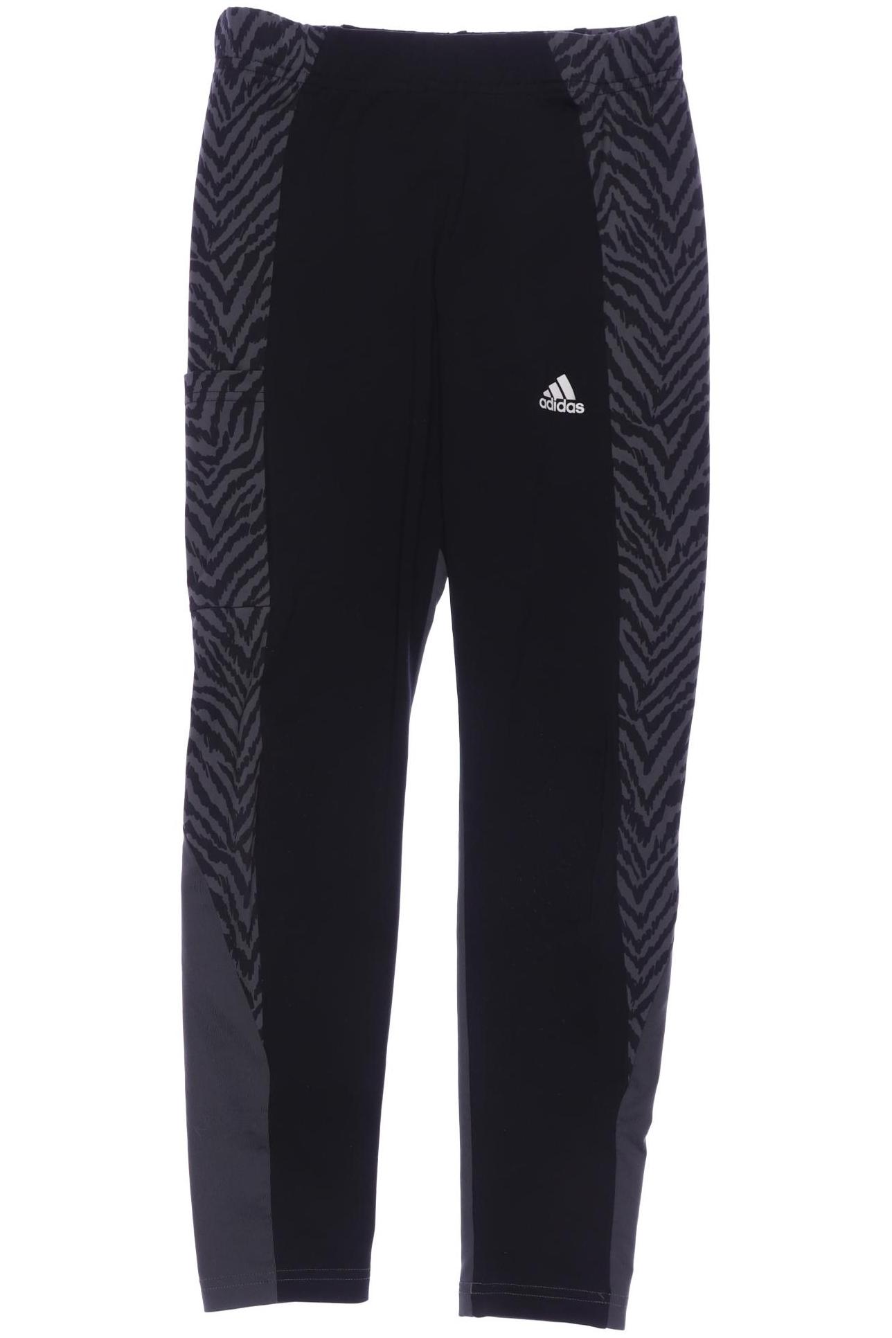 

adidas Mädchen Stoffhose, schwarz, Gr. 152