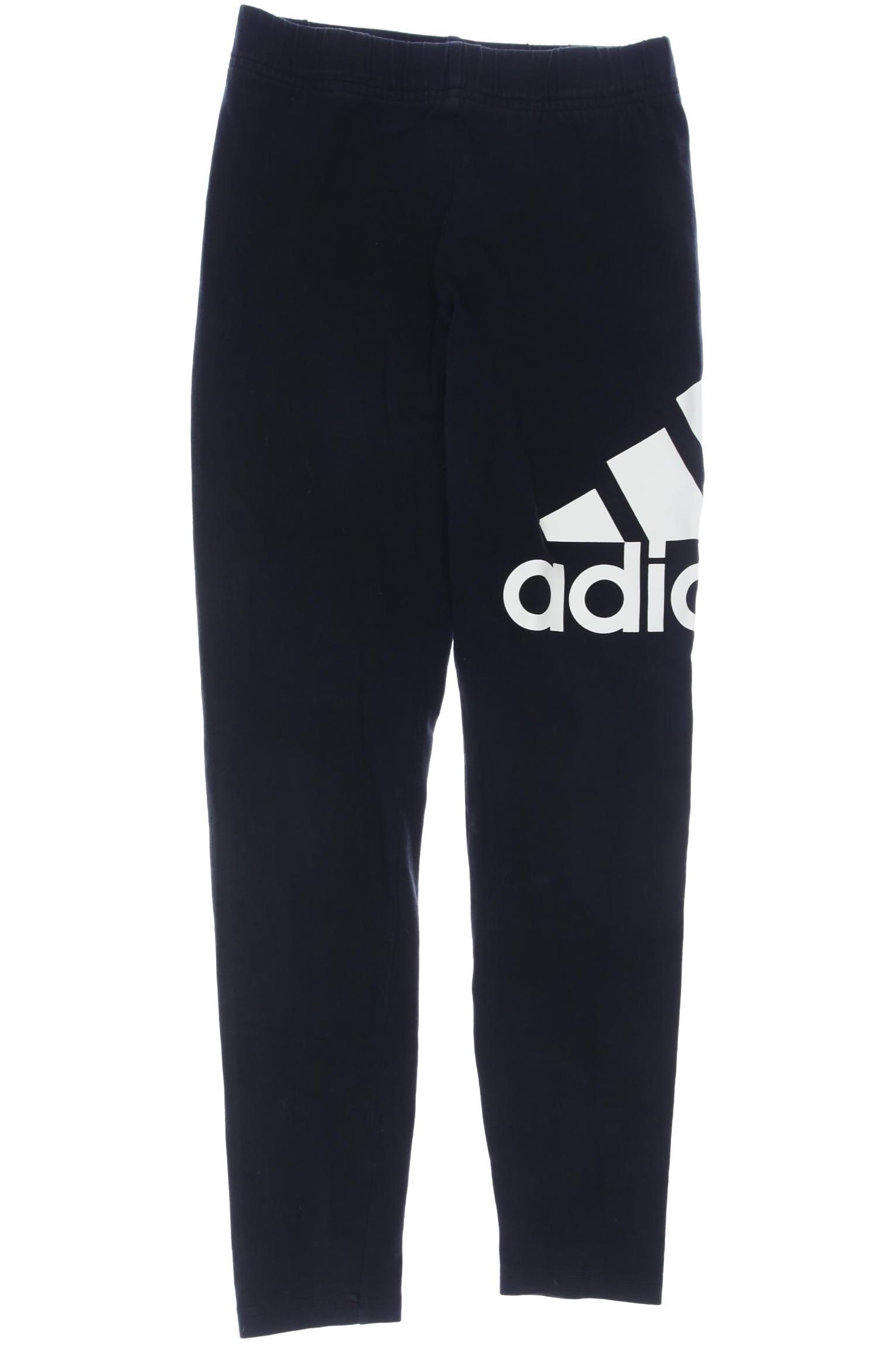 

adidas Damen Stoffhose, schwarz, Gr. 152