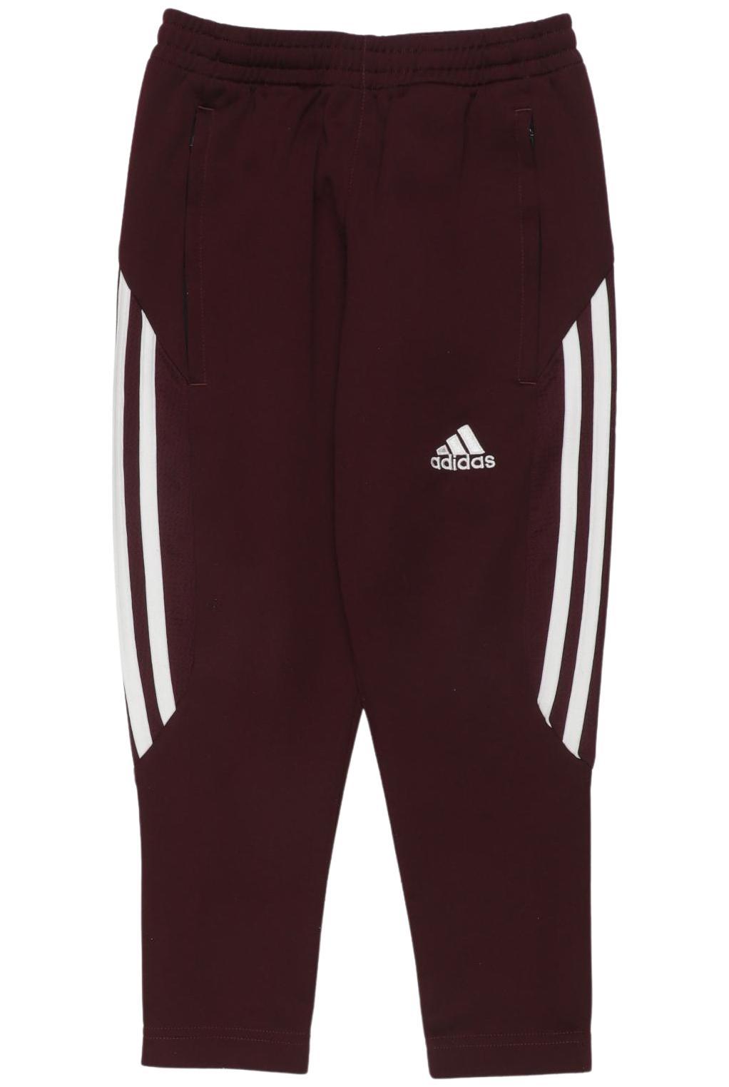 

adidas Mädchen Stoffhose, bordeaux, Gr. 116