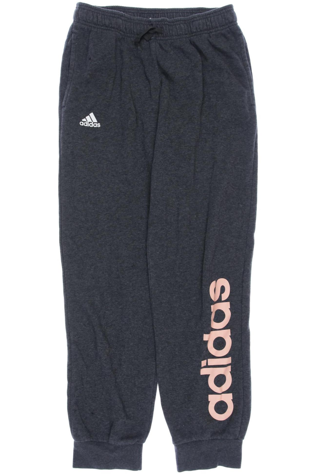 

adidas Damen Stoffhose, grau, Gr. 164