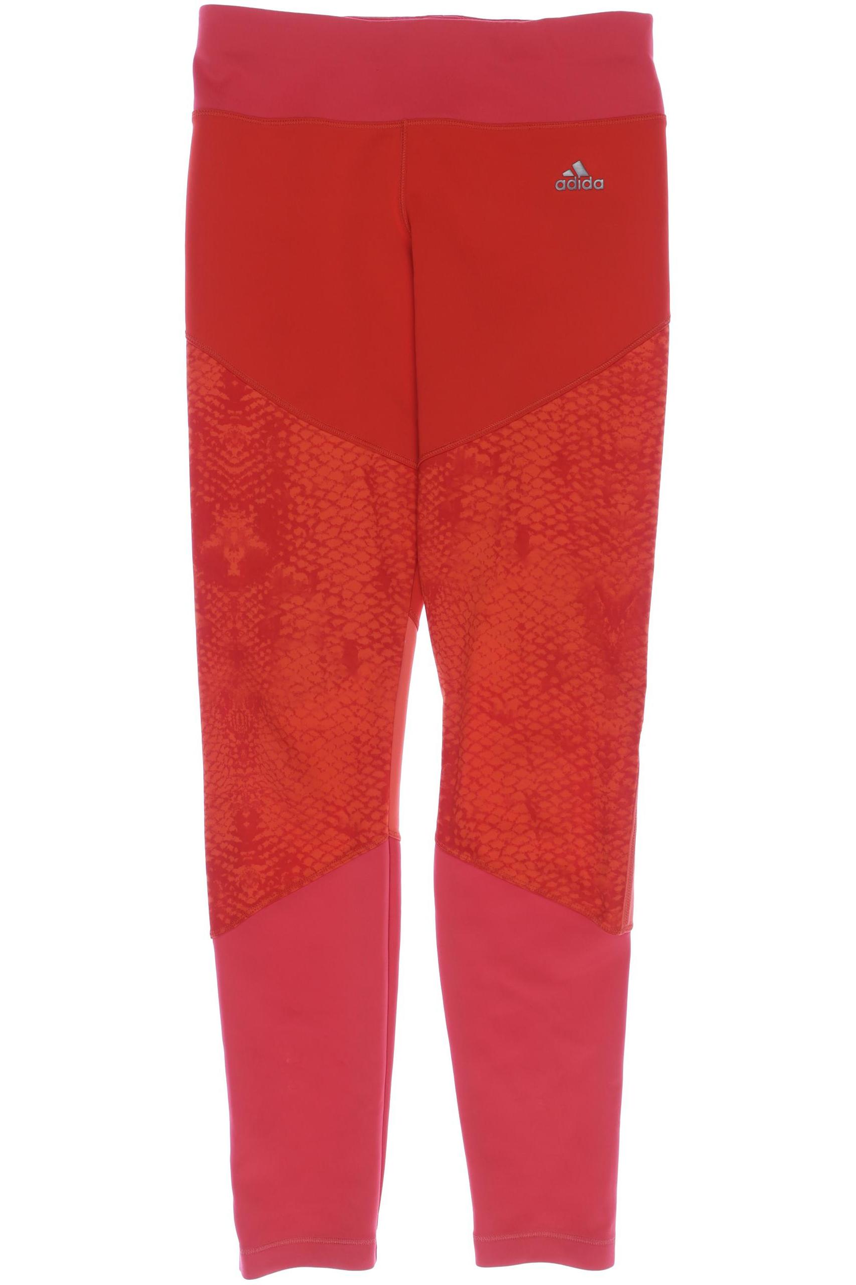 

adidas Damen Stoffhose, rot, Gr. 164