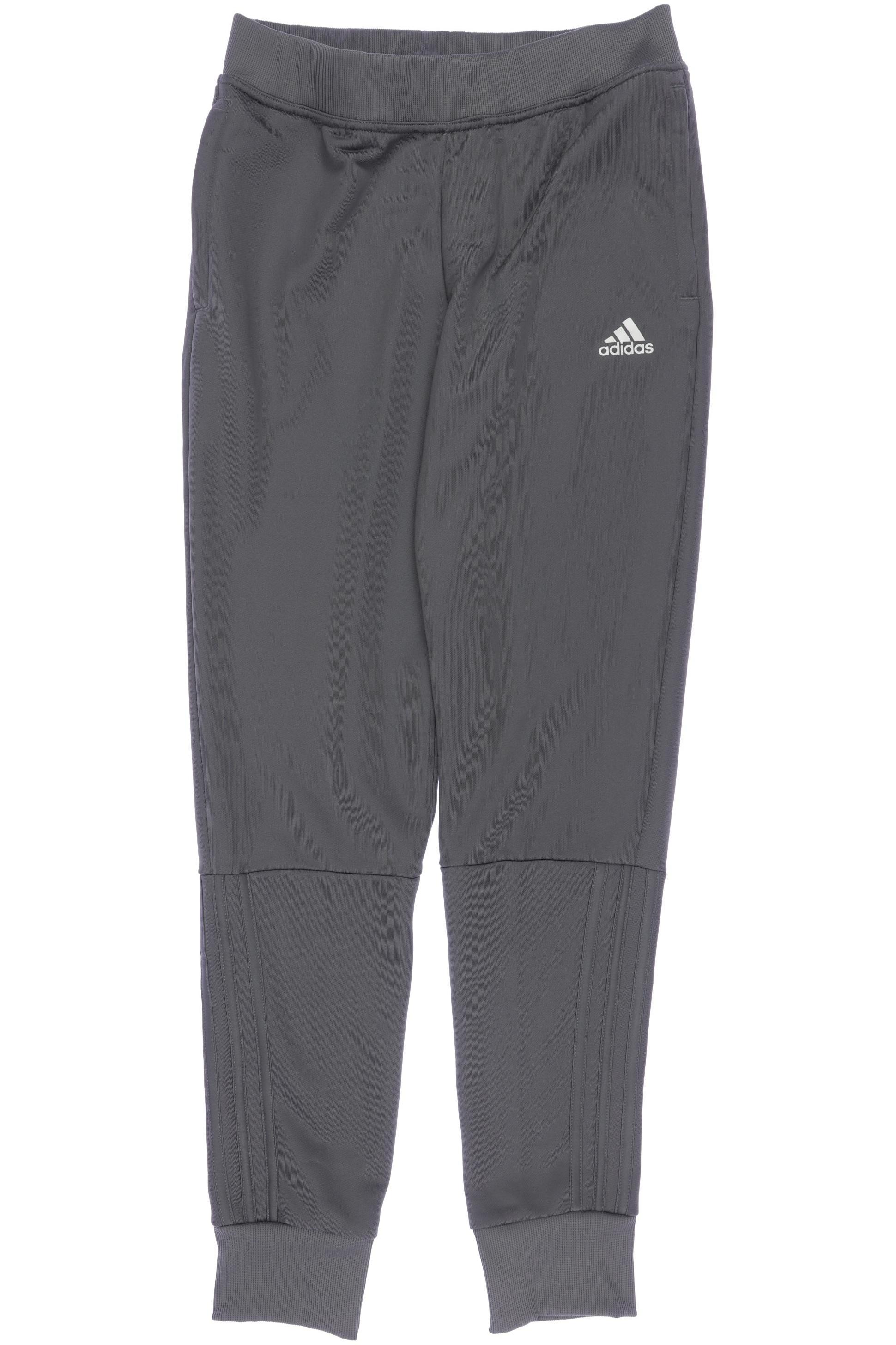 

adidas Damen Stoffhose, grau, Gr. 170