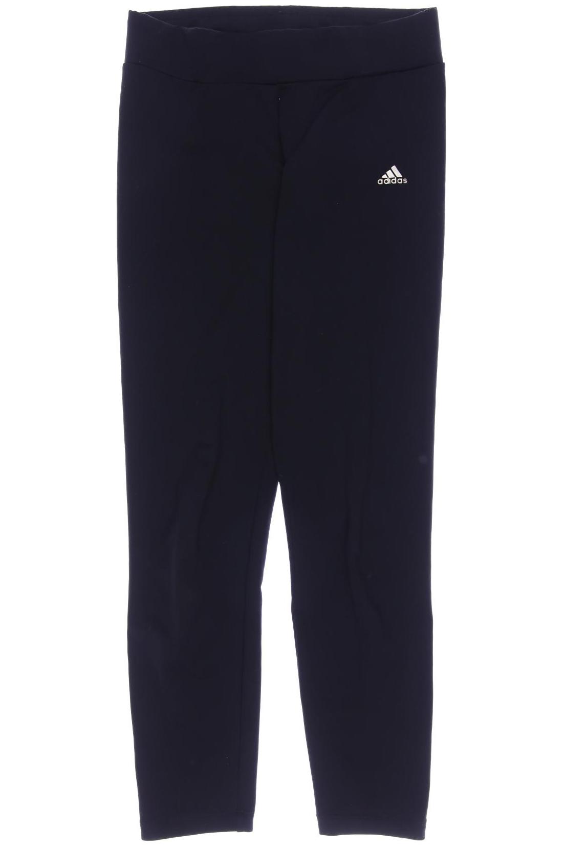 

adidas Damen Stoffhose, schwarz, Gr. 152