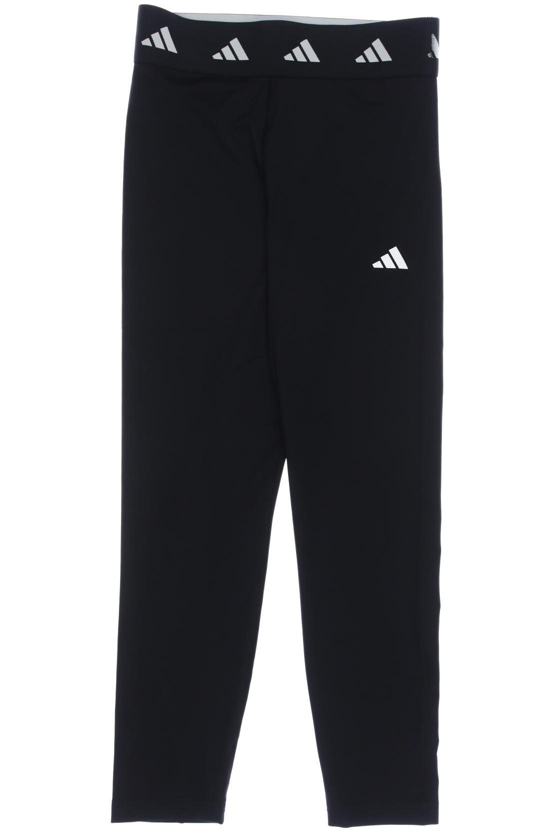

adidas Damen Stoffhose, schwarz, Gr. 152