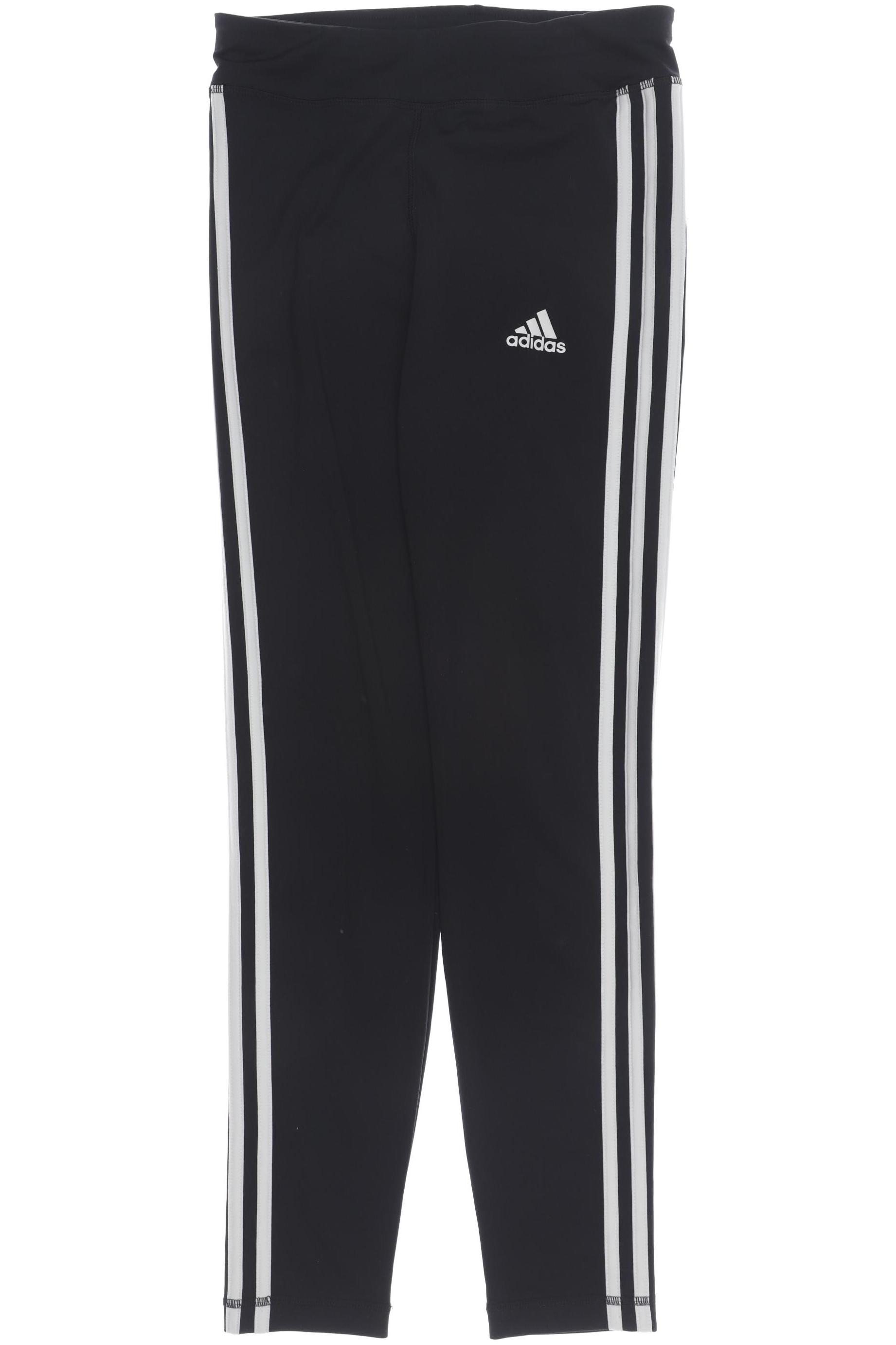 

adidas Damen Stoffhose, schwarz, Gr. 164