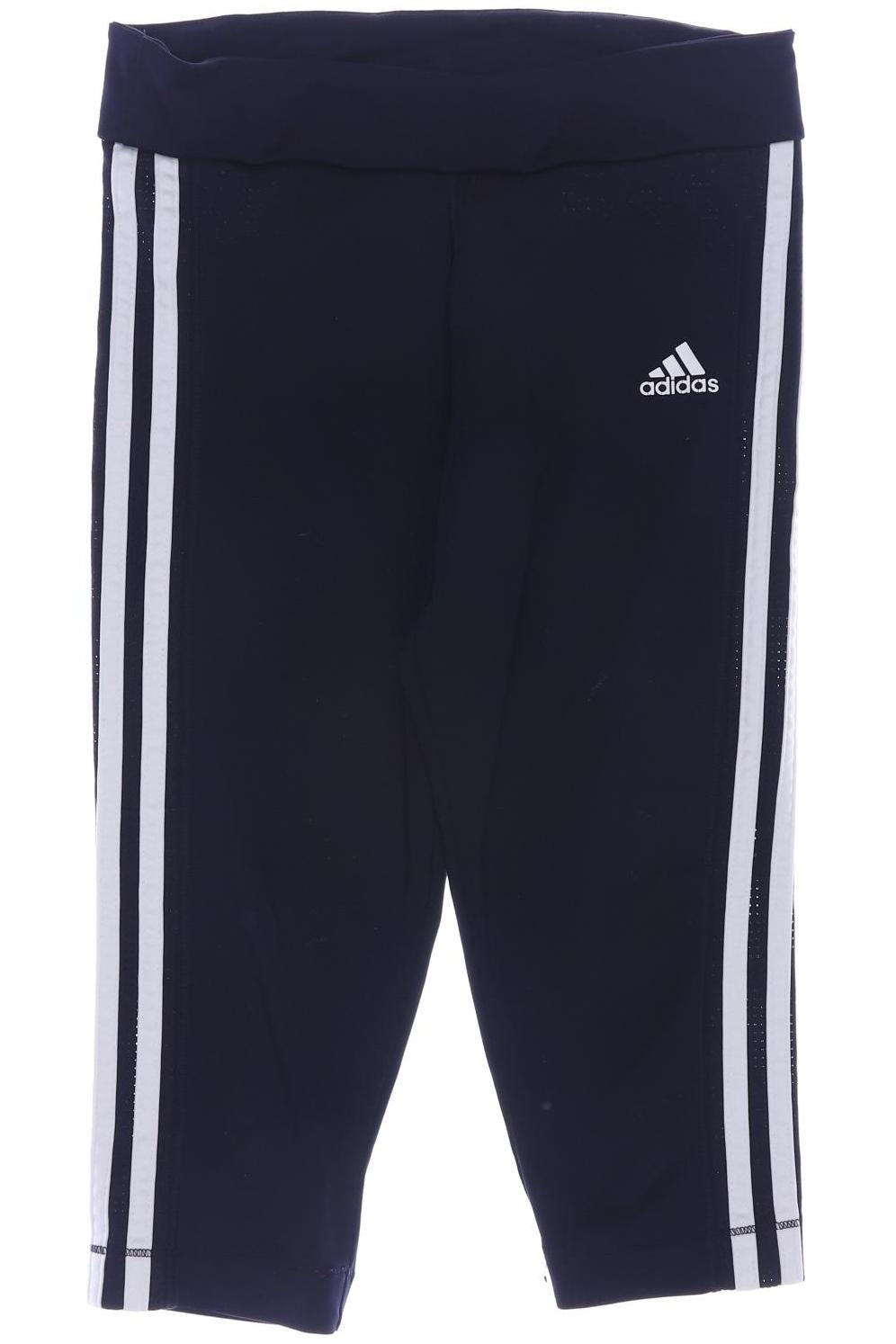 

adidas Damen Stoffhose, marineblau, Gr. 152