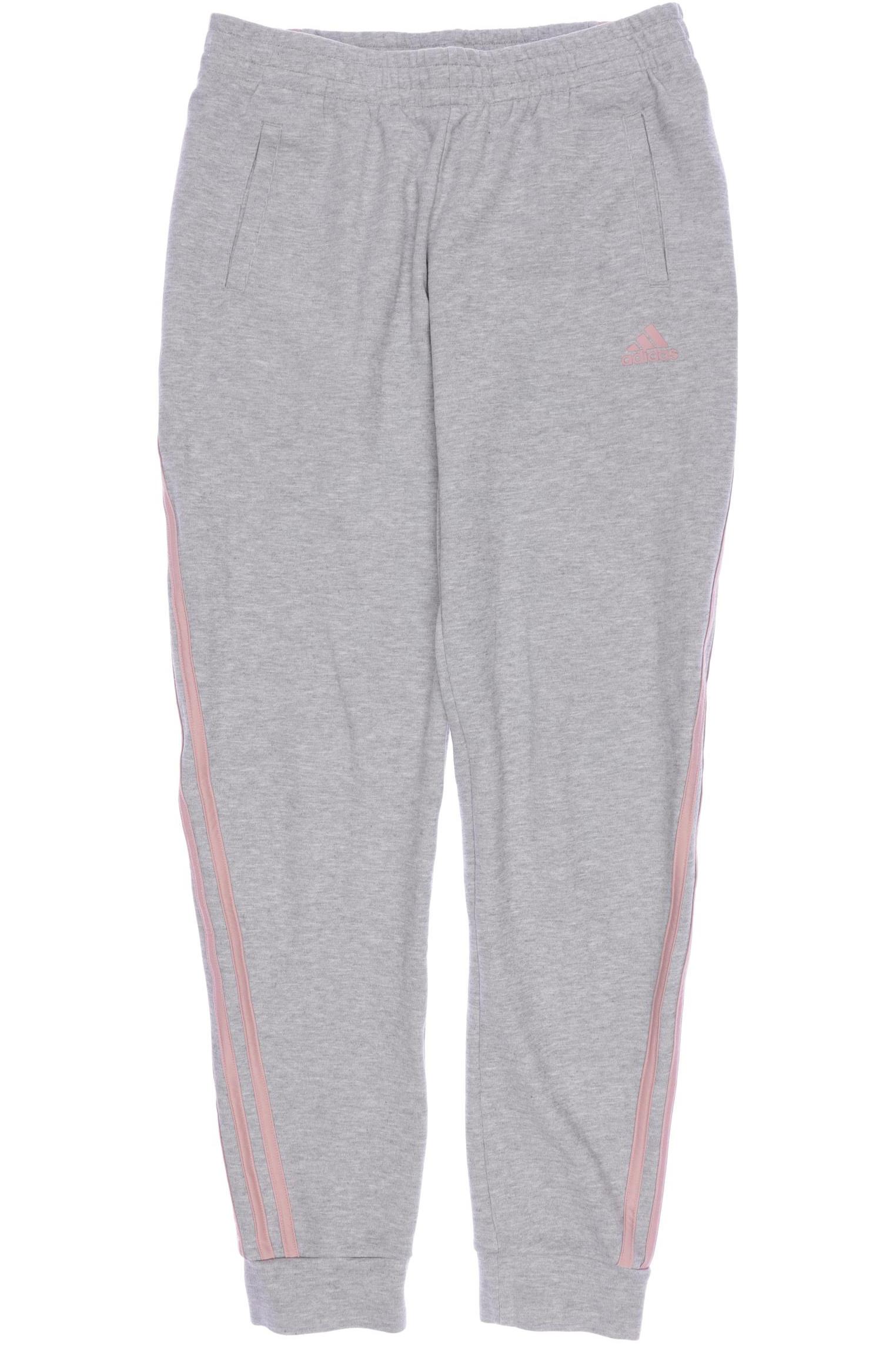 

adidas Damen Stoffhose, grau, Gr. 170
