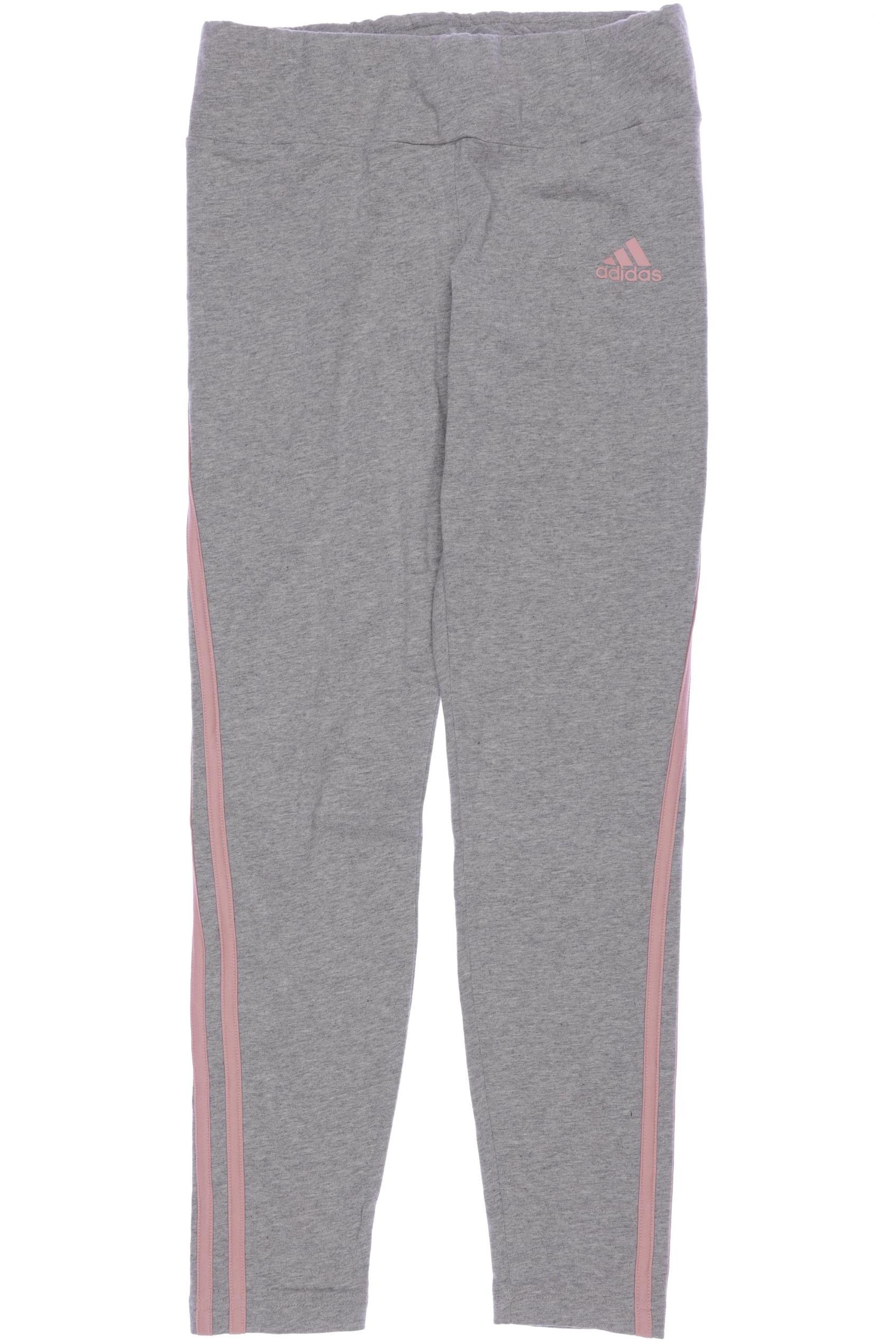 

adidas Damen Stoffhose, grau, Gr. 158